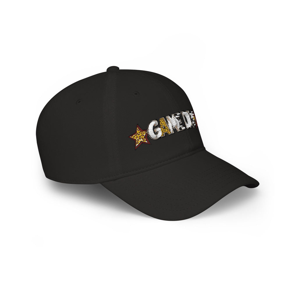 GAME DAY Low Profile Baseball Cap | leopard Stars Sport Fan Hat