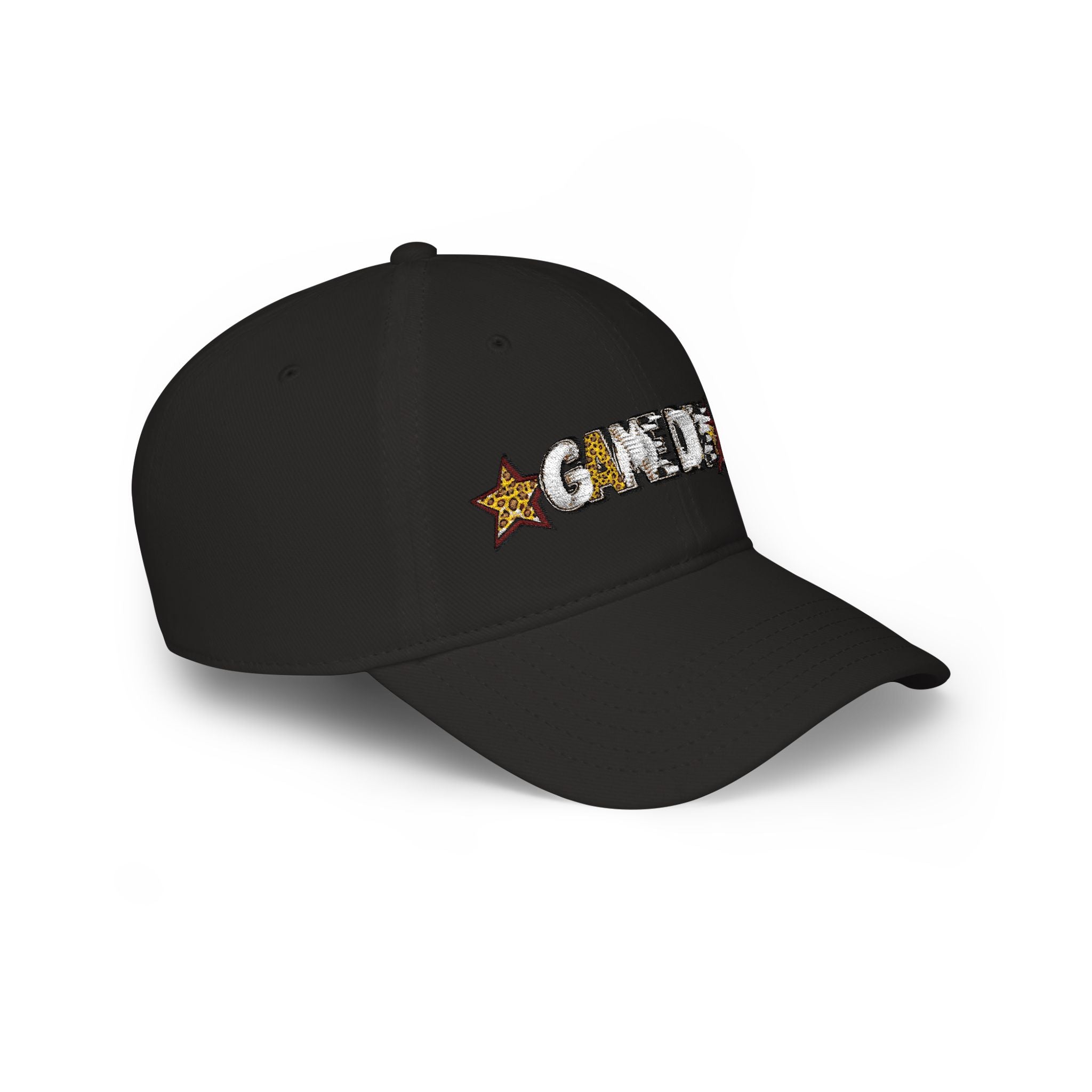 GAME DAY Low Profile Baseball Cap | leopard Stars Sport Fan Hat