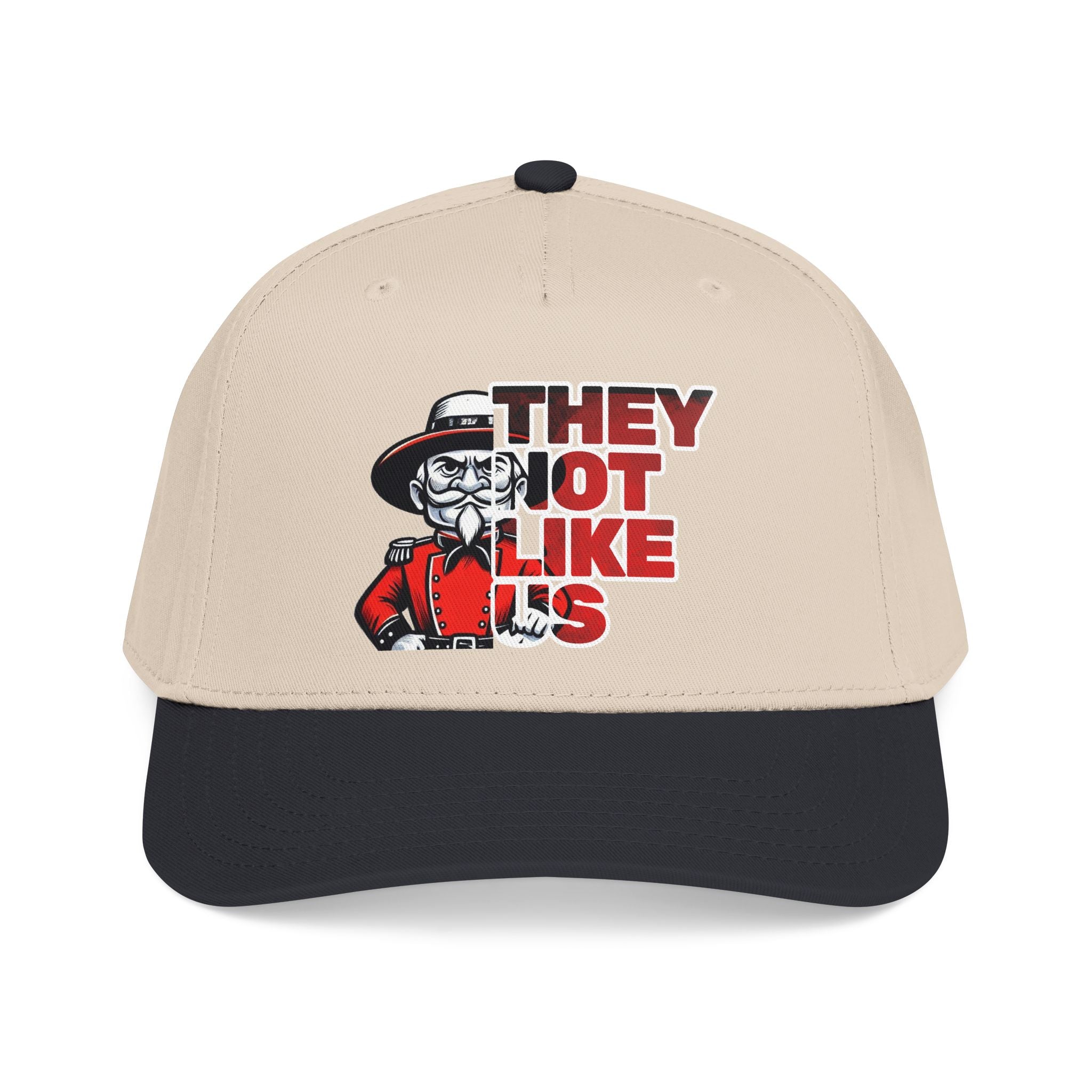 Rebel-They Not Like Us -Hat Bold Graphic Cap, Unisex Rebel Baseball Hat,  Low Profile Baseball Cap, Sports, Gift for Him/Her
