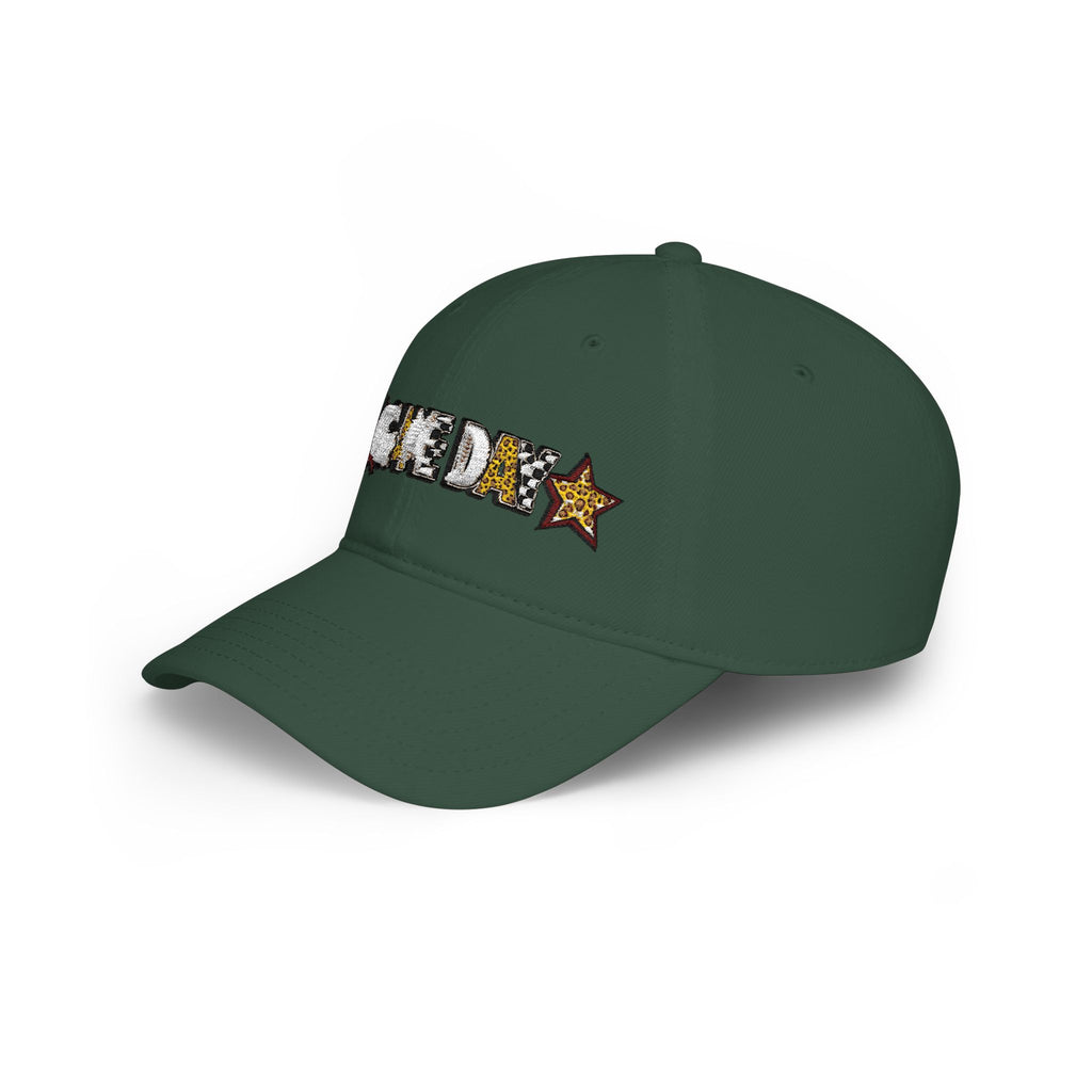 GAME DAY Low Profile Baseball Cap | leopard Stars Sport Fan Hat