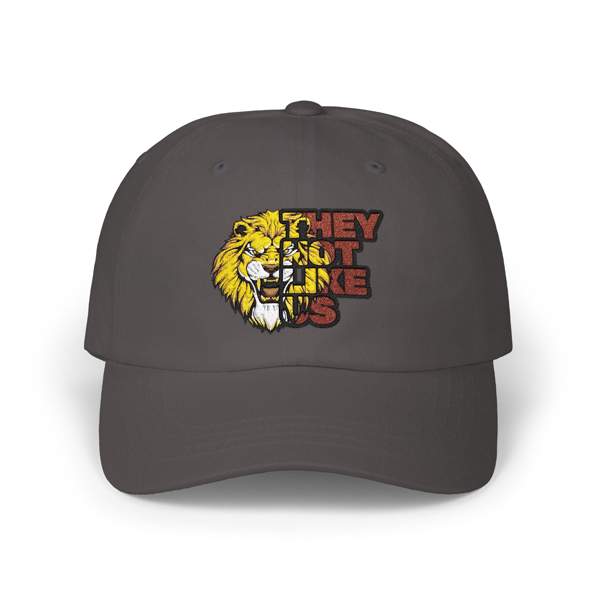 Lion Pride Embroidered Classic Dad CapBold Streetwear Baseball Cap