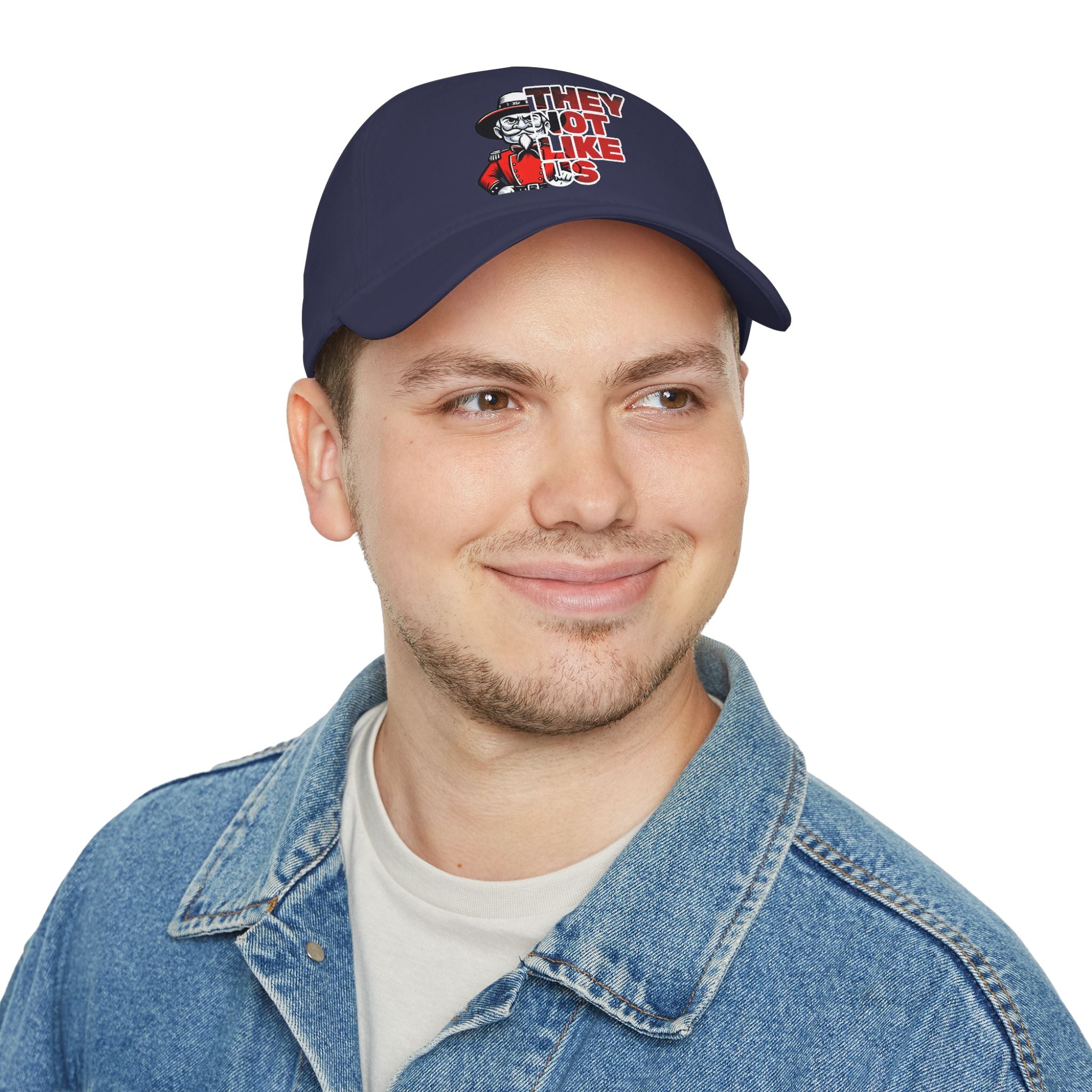 They Not Like Us Rebel Hat Bold Graphic Cap, Unisex Rebel Baseball Hat,  Low Profile Baseball Cap, Sports, Gift for Him/Her