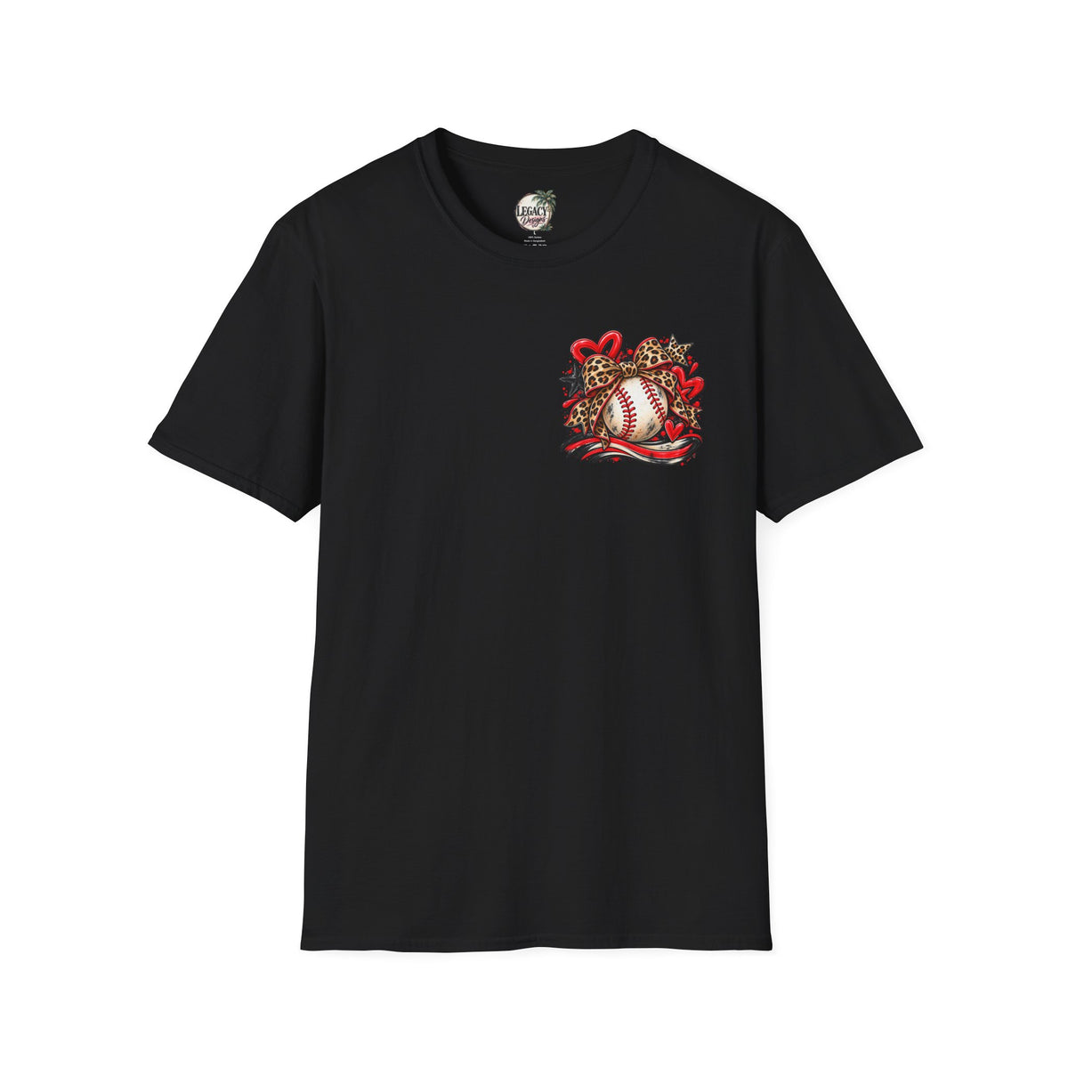 Baseball Mom T-Shirt | Heartfelt Script, Vintage Baseball Graphic