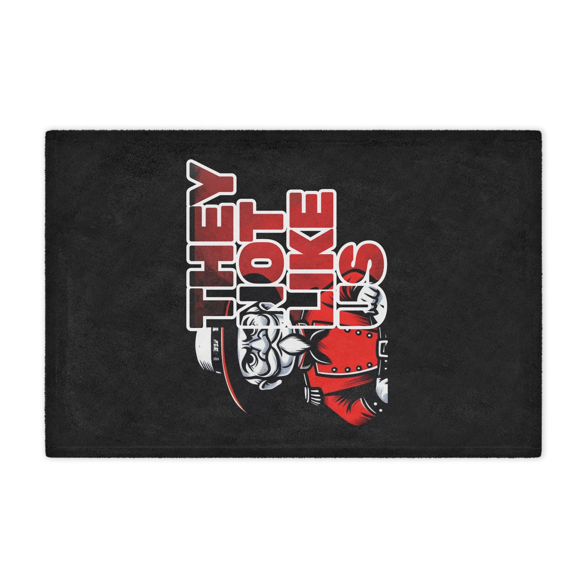 They Not Like Us Rebels Bold Statement Minky Blanket - Cozy Throw for Fans, Unique Gift, Motivational Decor,