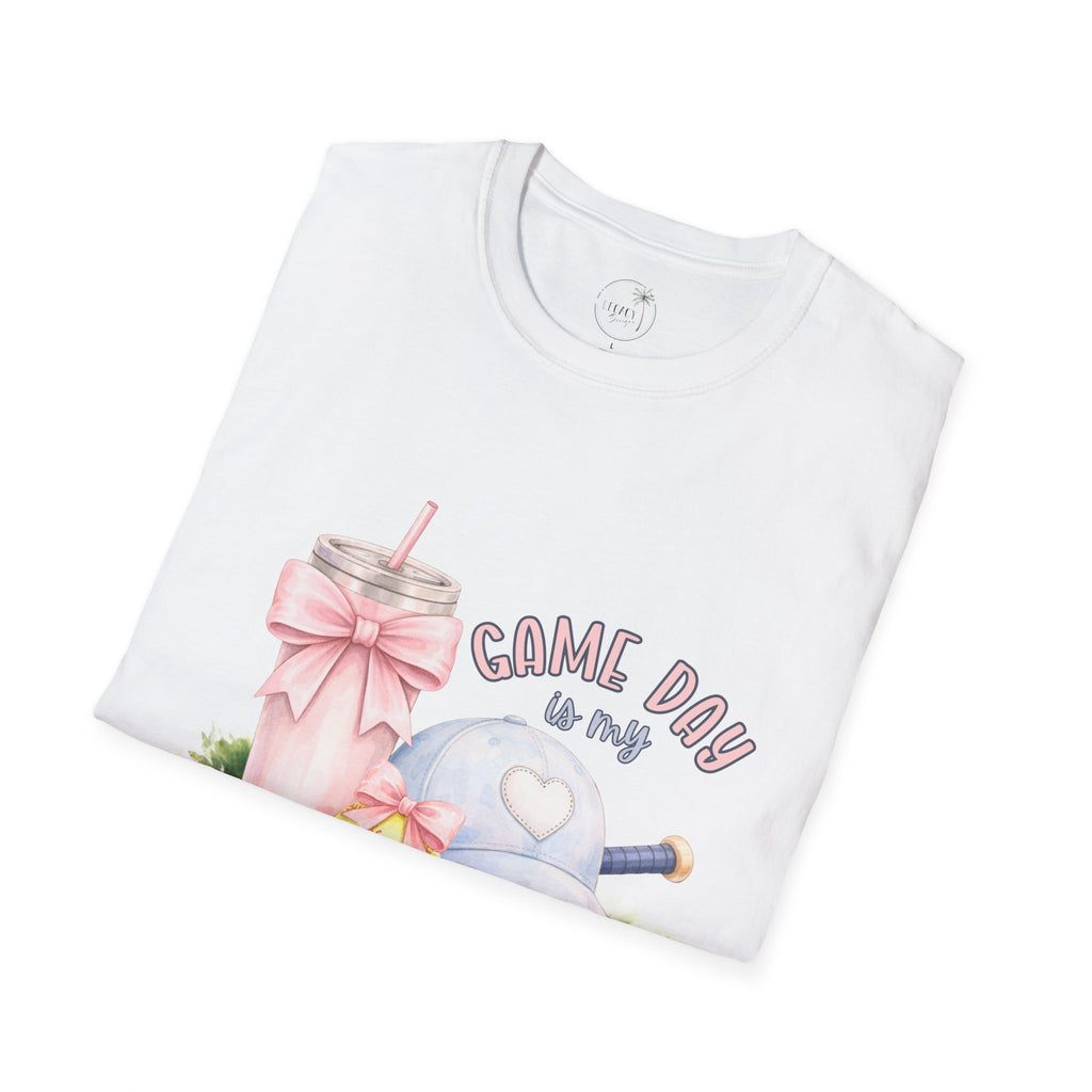 Softball Game Day is my Favorite T-Shirt | Baseball Cap, Cute Sports Design