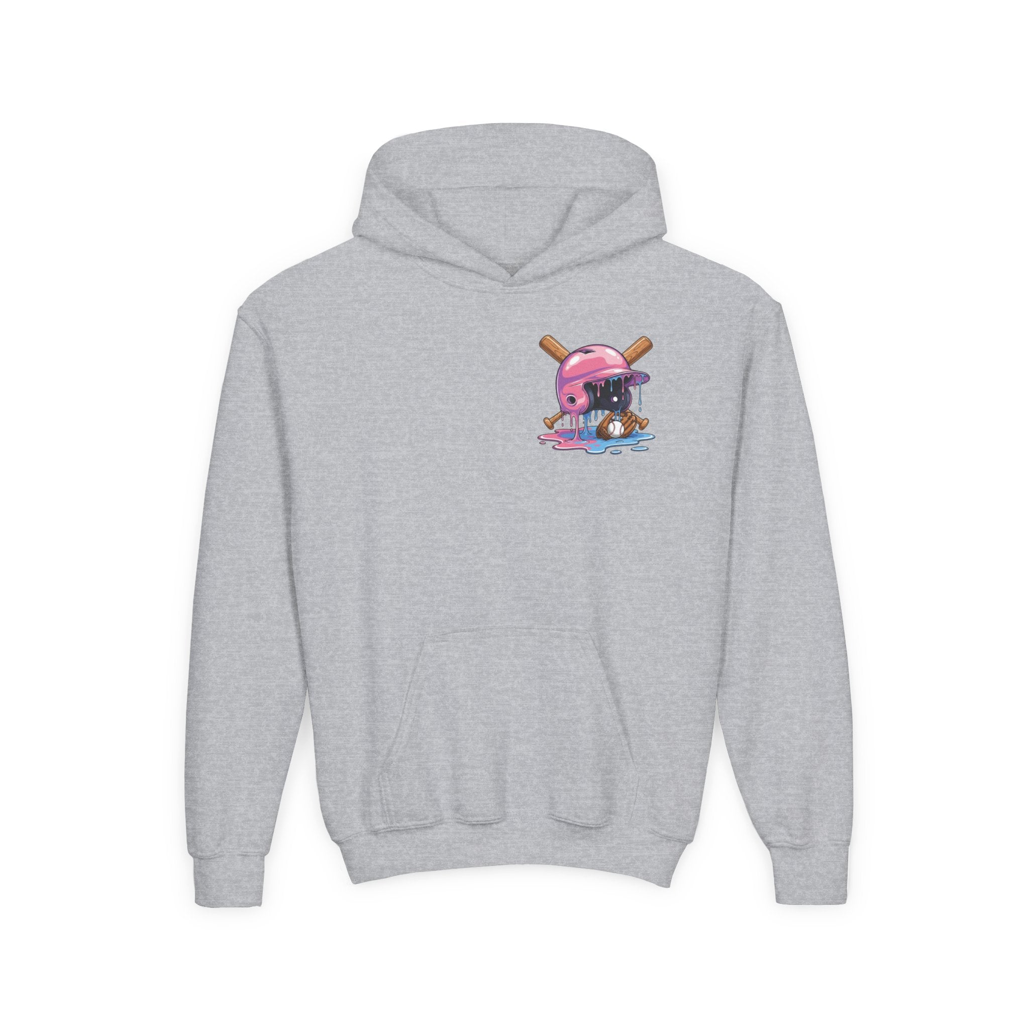 Respect the Drip Baseball Hoodie | Dripping Baseball Helmet Design