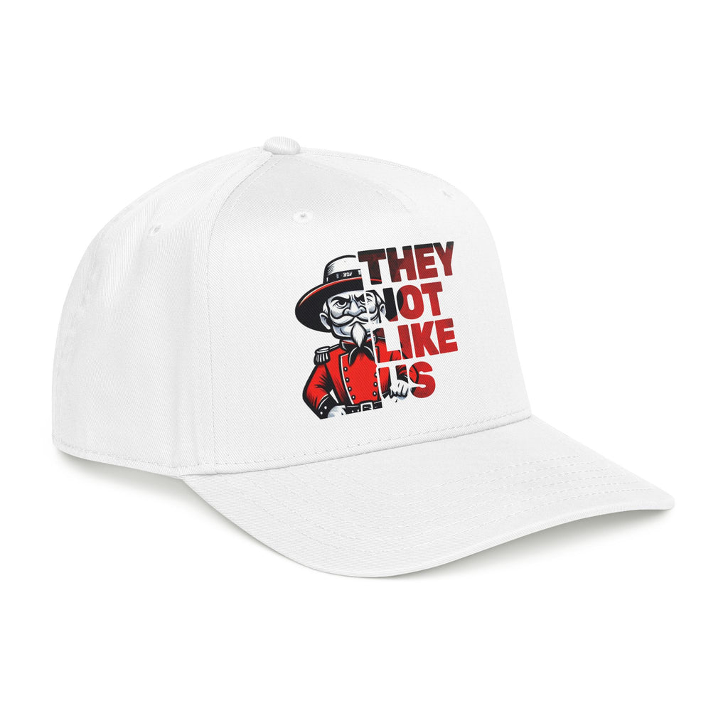 Rebel-They Not Like Us -Hat Bold Graphic Cap, Unisex Rebel Baseball Hat,  Low Profile Baseball Cap, Sports, Gift for Him/Her