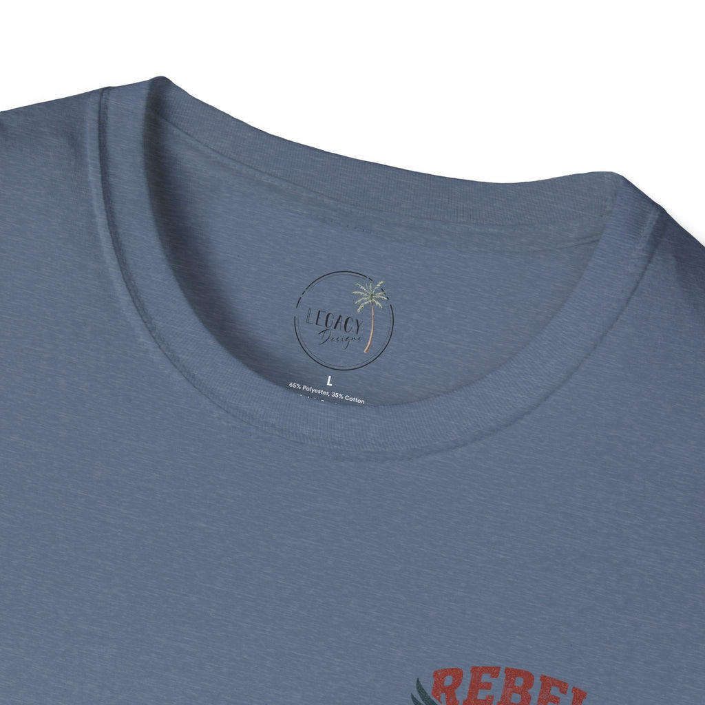 Rebels Eagle Baseball T-Shirt | Vintage Sports Team Shirt