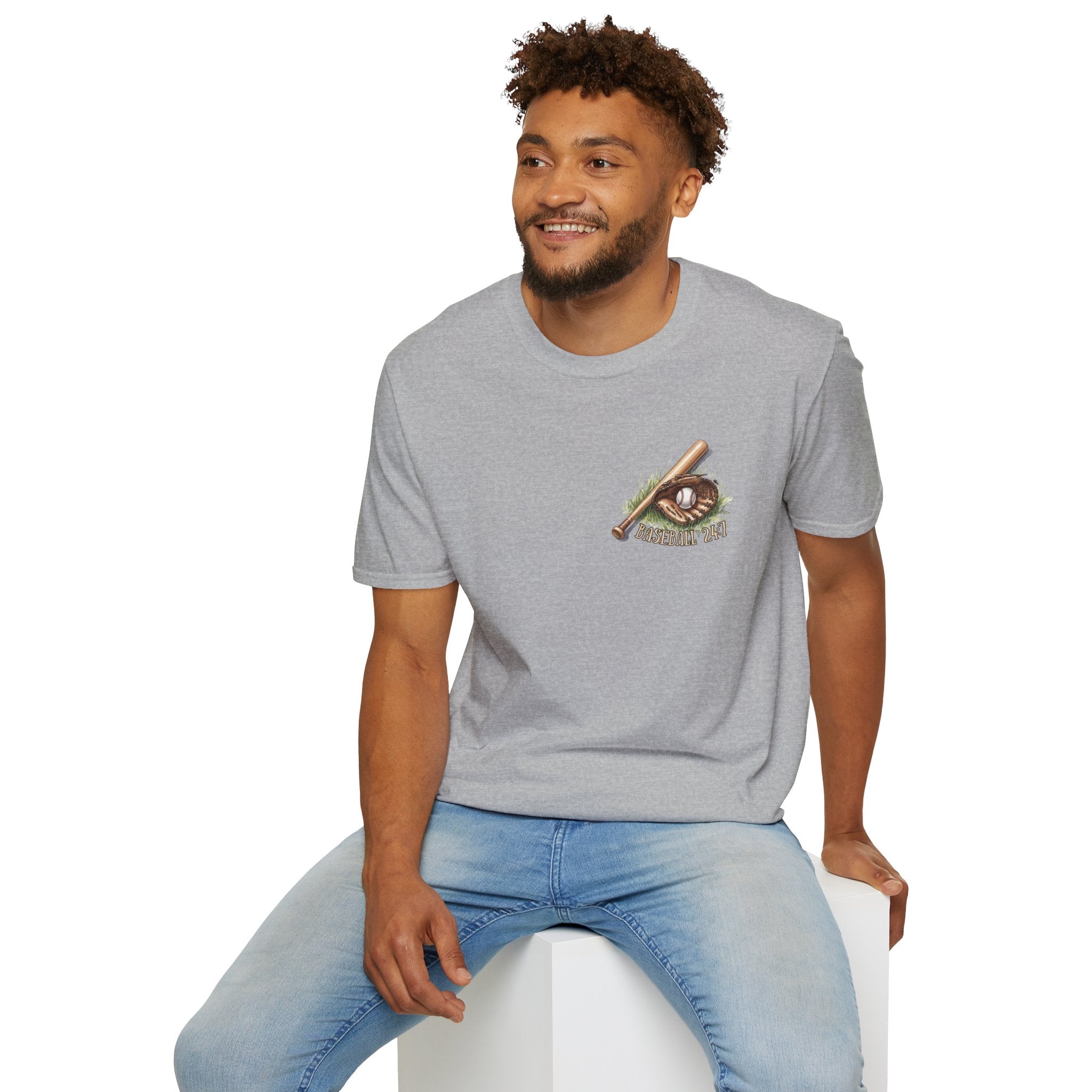 Vintage Baseball Shirt Built on Dirt and Dreams, Nostalgic Baseball Graphic Tee, Classic Fan Shirt, Dugout Scene Tee, Game Day Shirt
