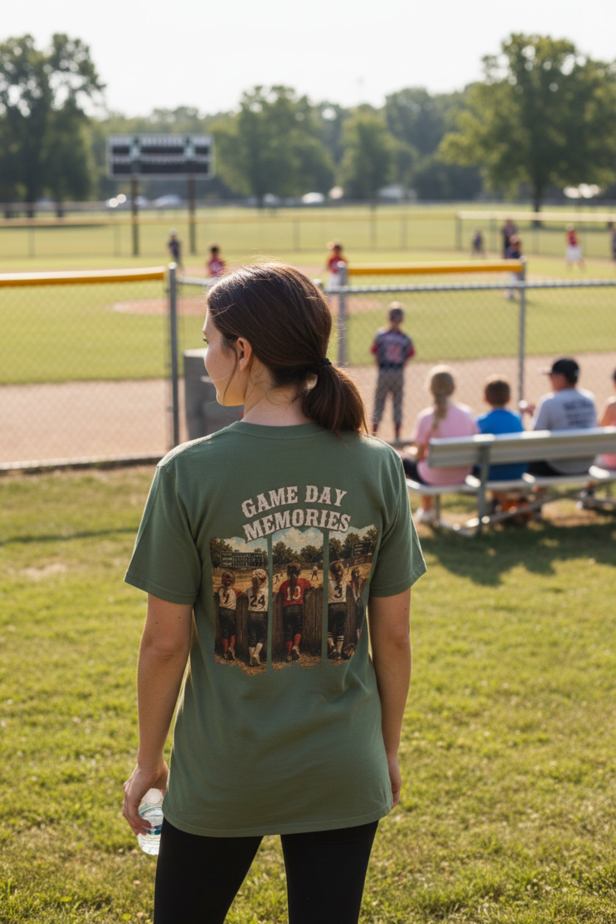 Softball Game Day Memories Shirt, Nostalgic Softball Mom Tee, Girls Softball Graphic, Softball Parent Gift, Tournament Shirt