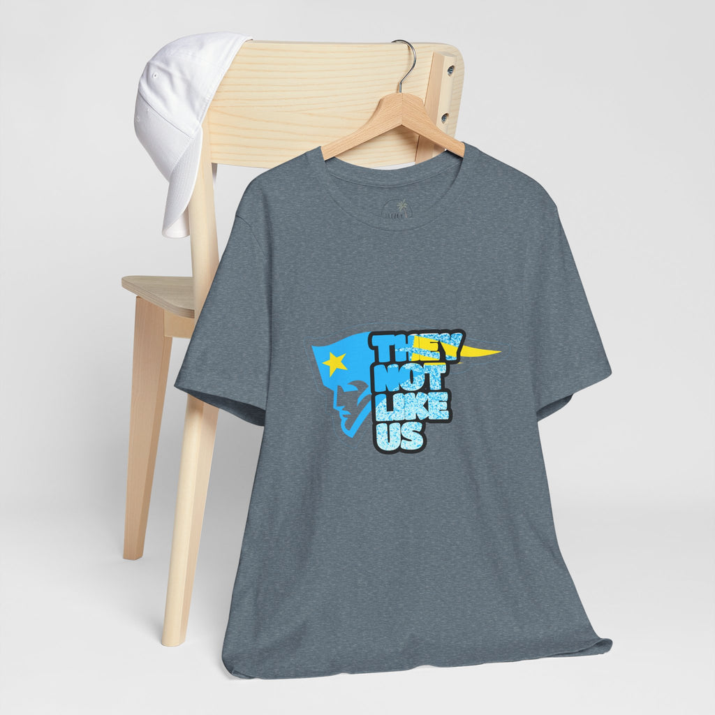 Patriot-They Not Like Us-Patriot Football, Patriots Mom Dad Fan T-shirts