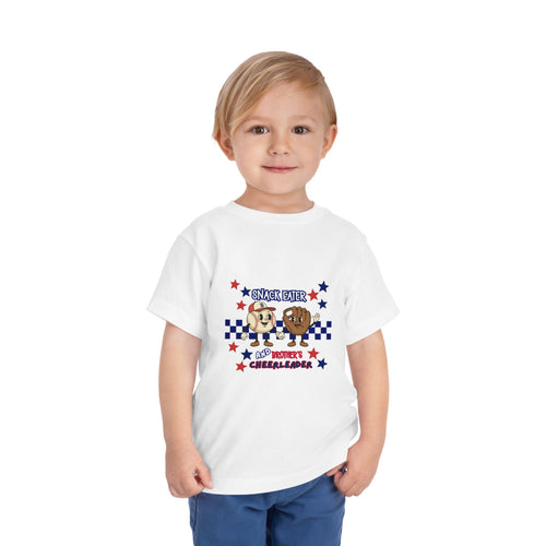 'Snack Eater’ Baseball Shirt —Toddler Tee