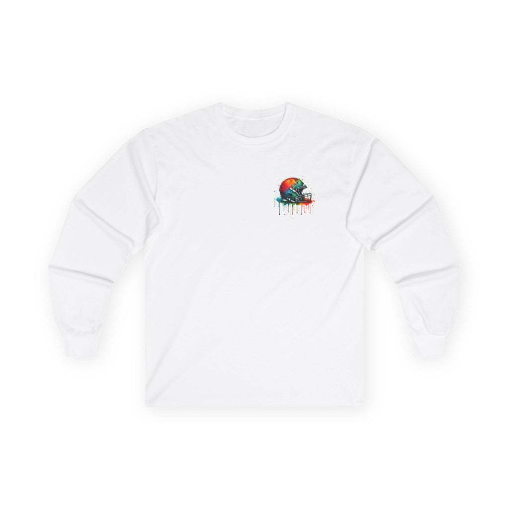 This Hits Different-Unisex Long Sleeve Tee -t, Sports Apparel, Football Shirt, Gamers Gift, Casual Wear, Unique Tee