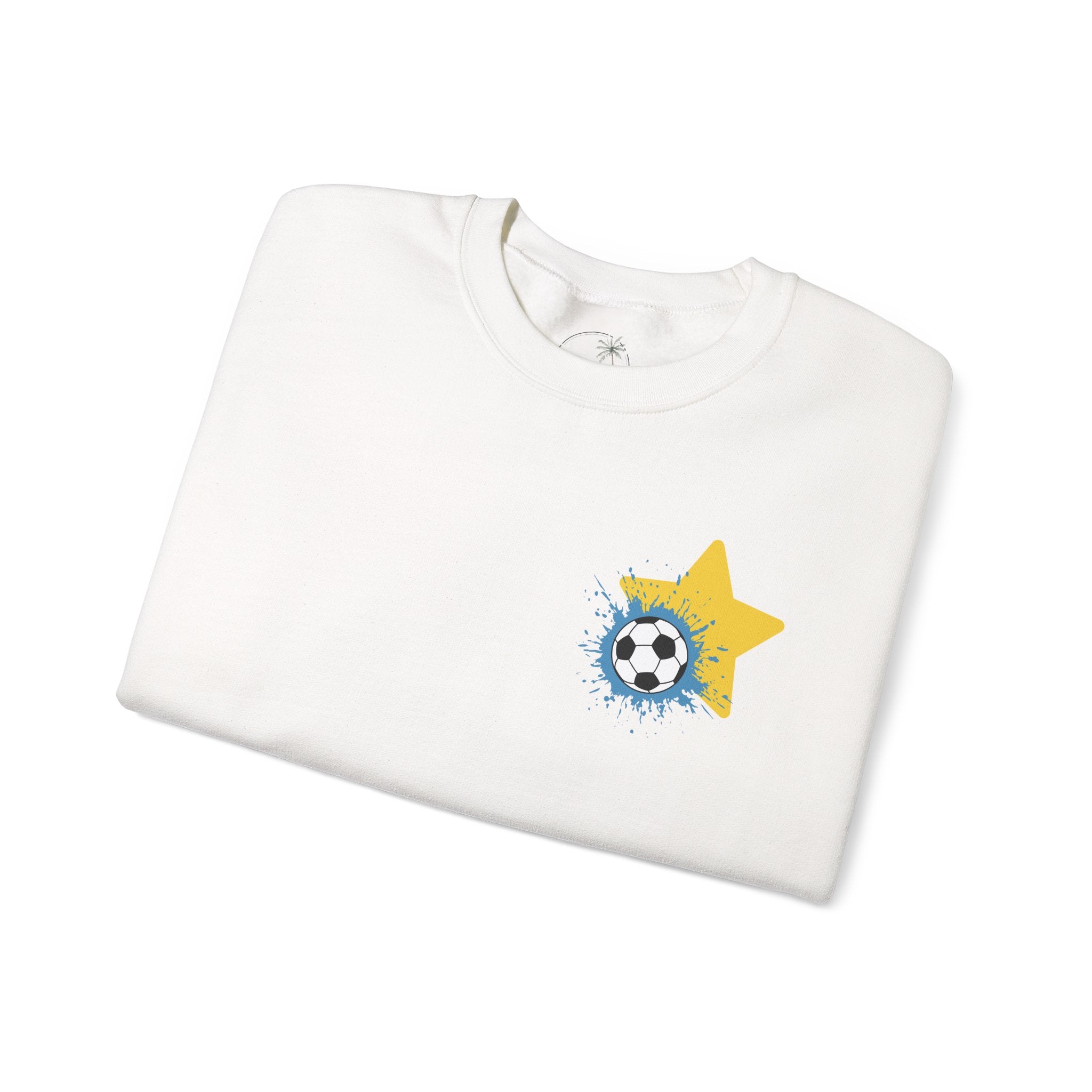 Heritage Patriots Soccer Player Graphic Sweatshirt | My Favorite Player Calls Me Mom, Custom Name Option