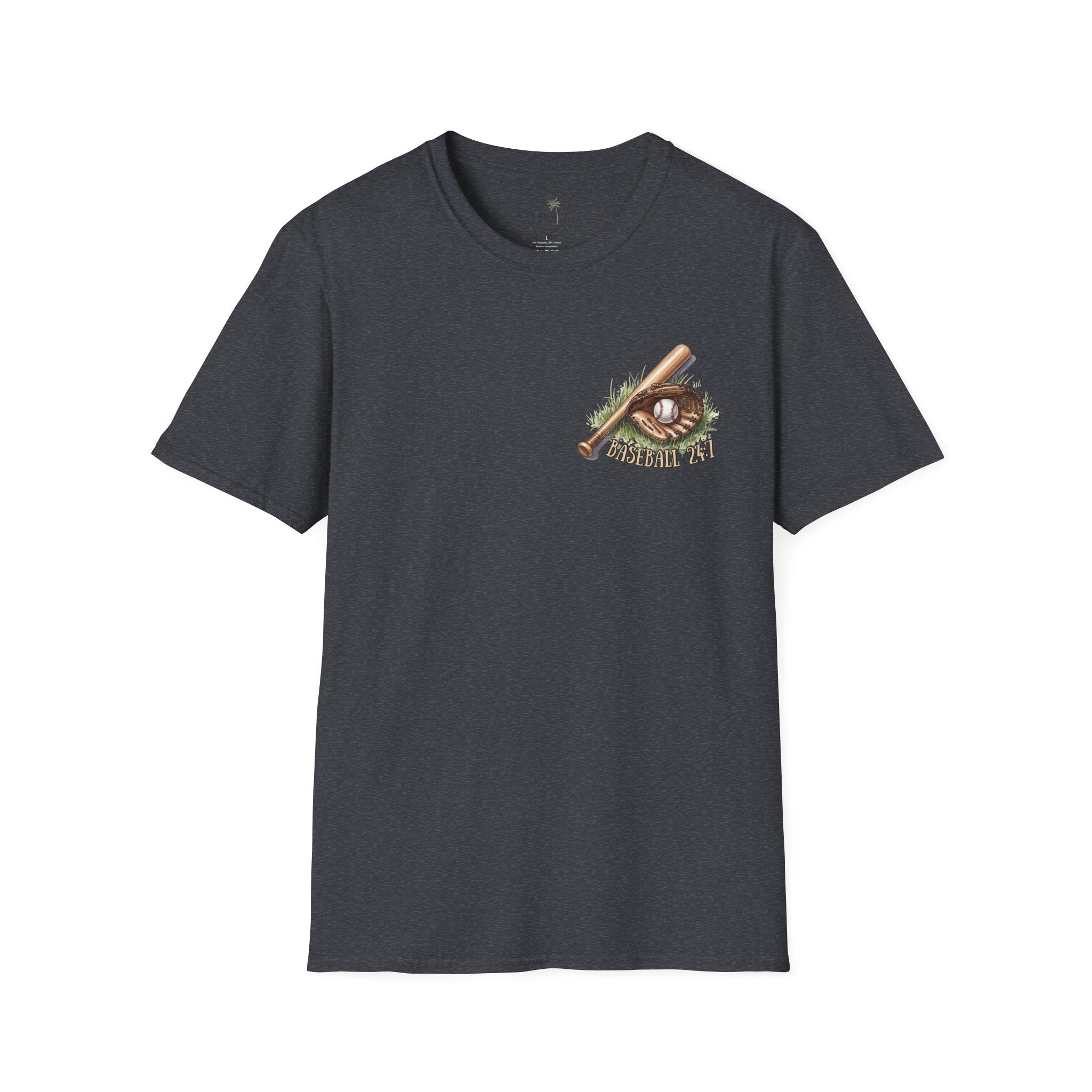 Vintage Baseball Shirt Built on Dirt and Dreams, Nostalgic Baseball Graphic Tee, Classic Fan Shirt, Dugout Scene Tee, Game Day Shirt
