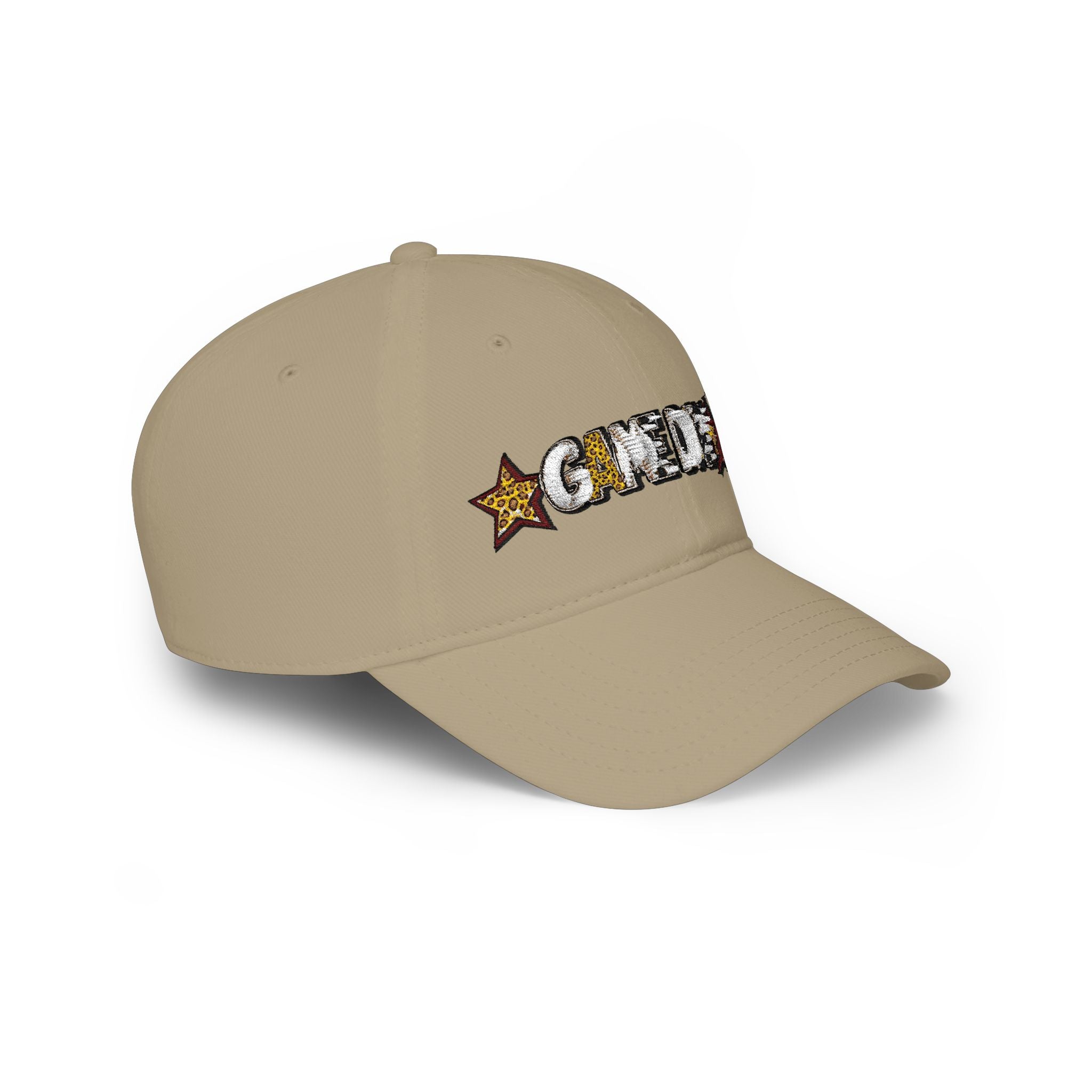 GAME DAY Low Profile Baseball Cap | leopard Stars Sport Fan Hat