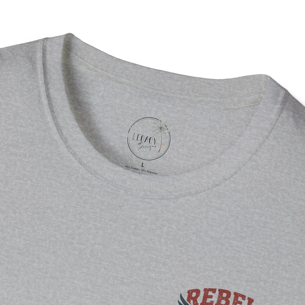 Rebels Eagle Baseball T-Shirt | Vintage Sports Team Shirt