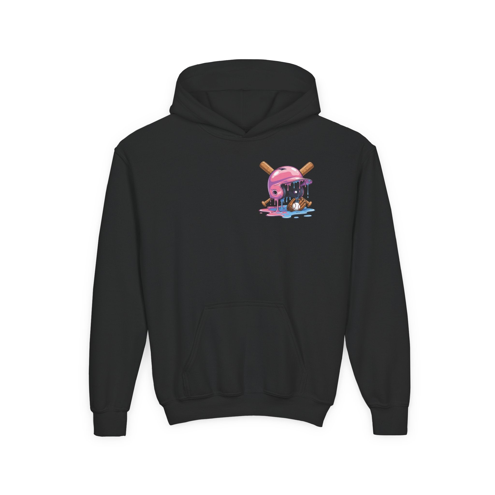 Respect the Drip Baseball Hoodie | Dripping Baseball Helmet Design