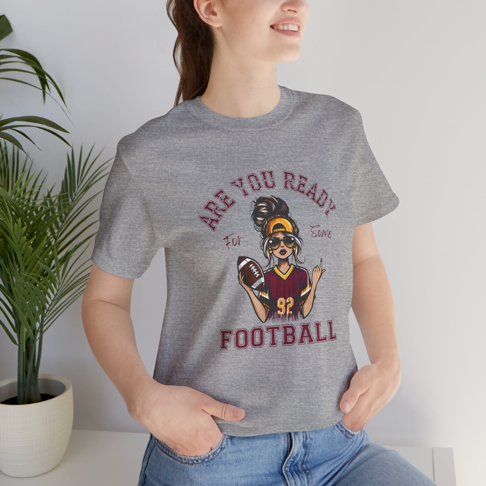 Football Vibes - Are You Ready for Football, Game Day Shirt, Sports Fan Apparel, Football Season Gear, Gift for Sports Lovers