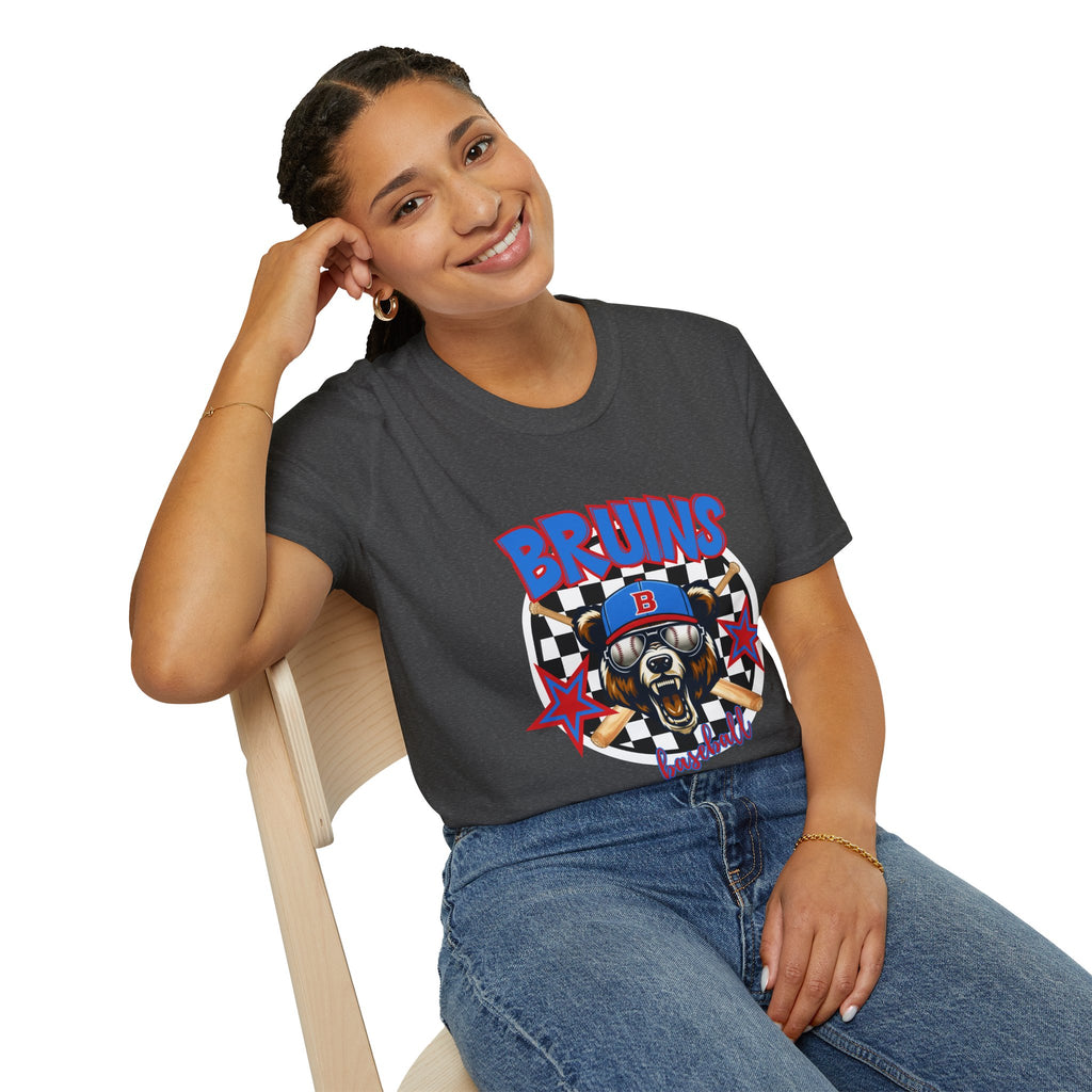 Bruins Baseball Graphic T-Shirt | Racing Flag, Baseball Bats