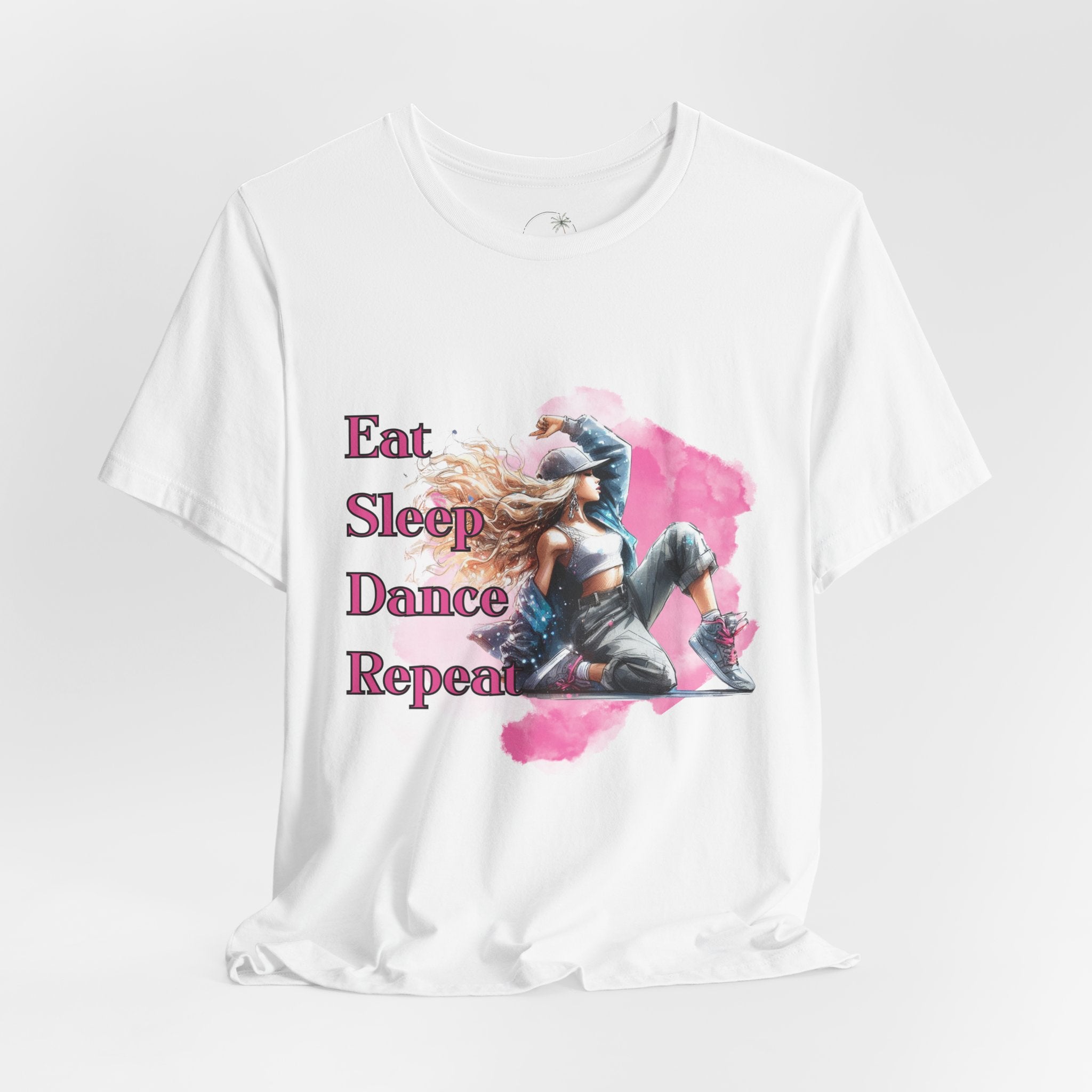 Eat Sleep Dance Repeat-Dance Lover's Unisex Tee, Gift for Dancers, Casual Dancewear, Festival Top, Unique Graphic Tee