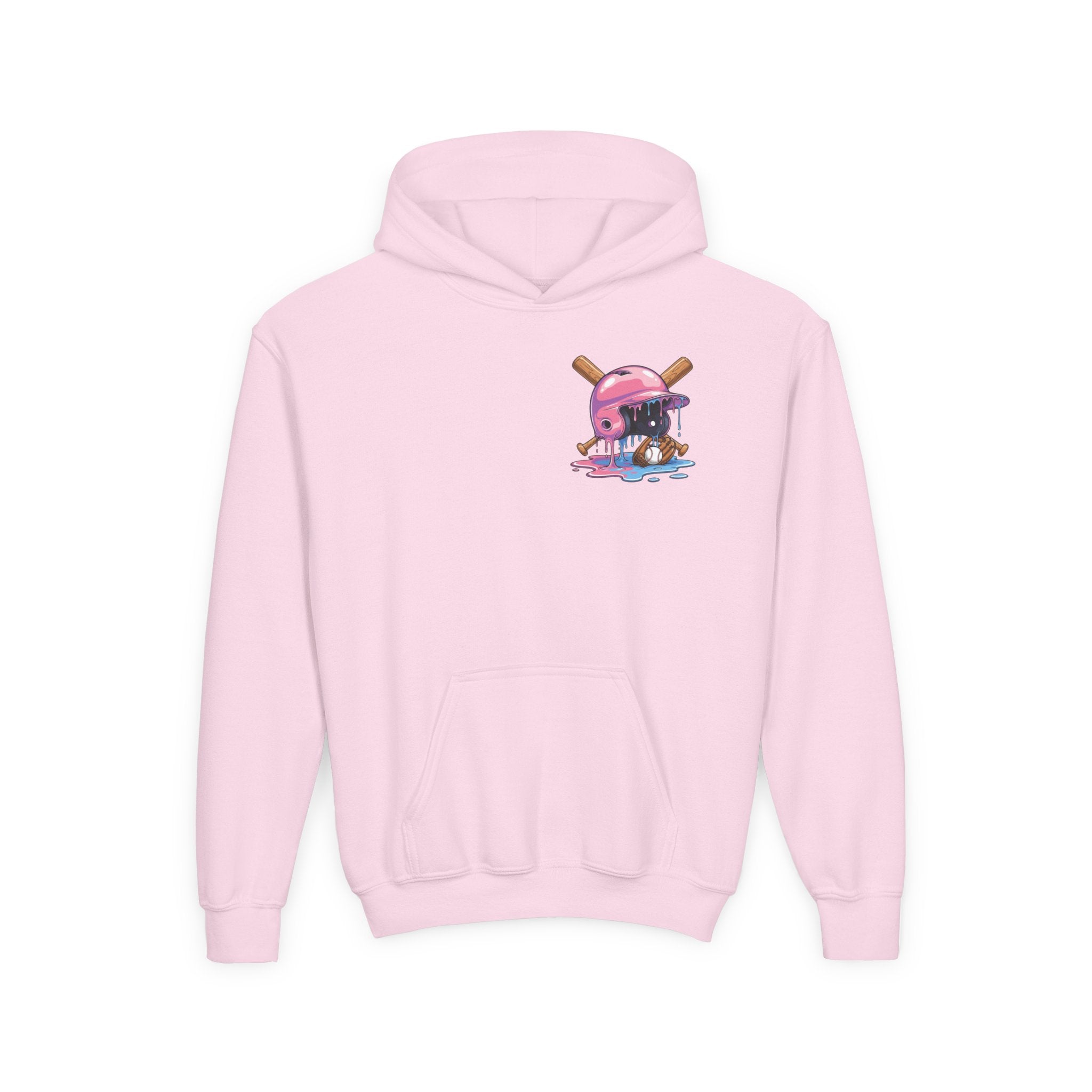 Respect the Drip Baseball Hoodie | Dripping Baseball Helmet Design