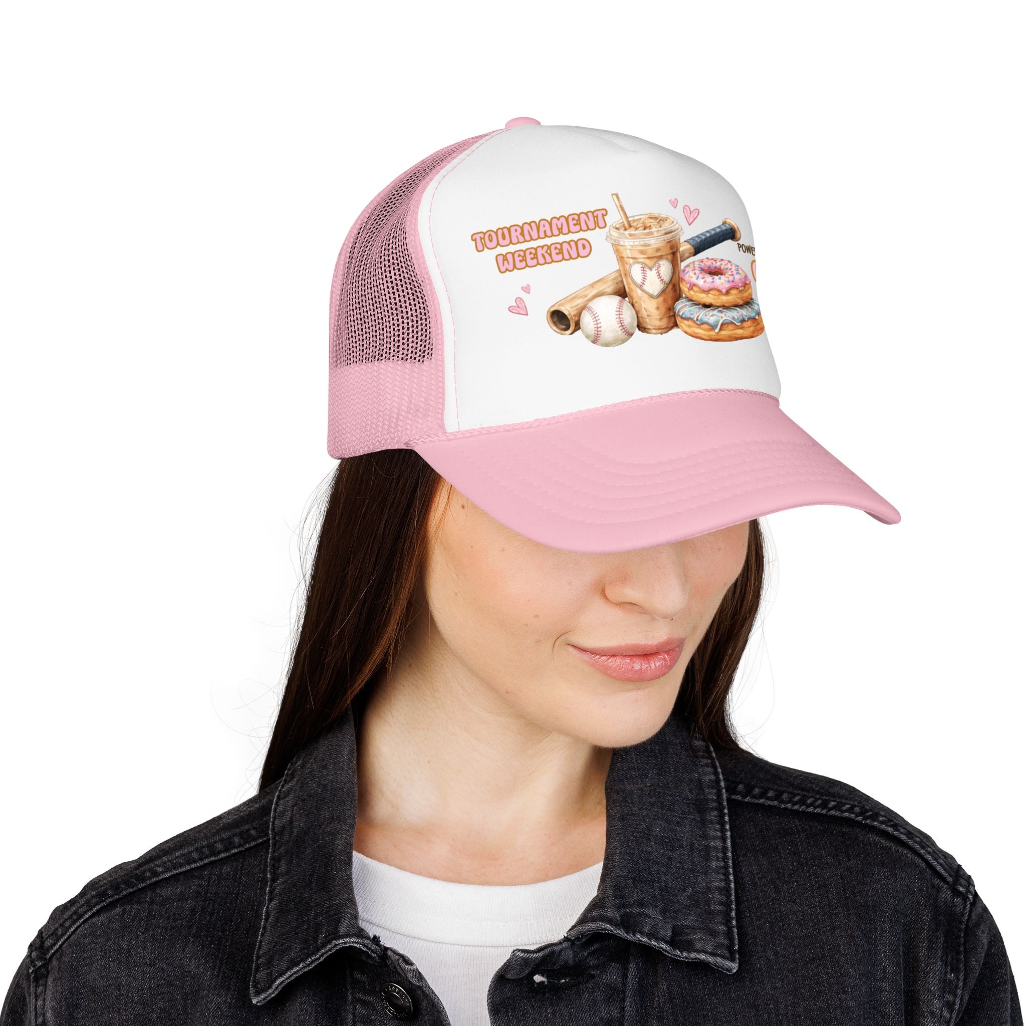 Tournament Weekend Trucker Hat — "Fueled by Coffee & Chaos" Baseball Cap