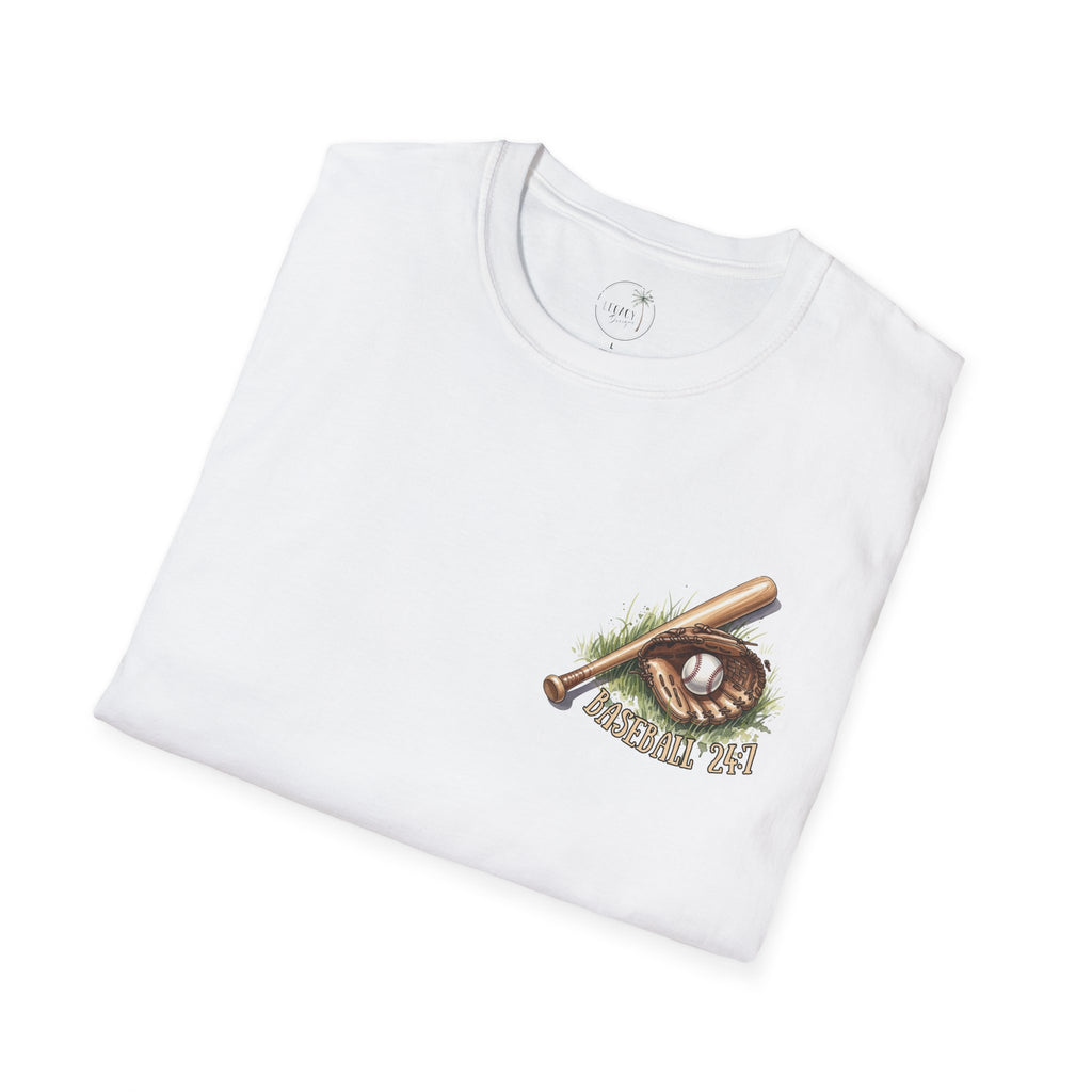 Vintage Baseball Shirt Built on Dirt and Dreams, Nostalgic Baseball Graphic Tee, Classic Fan Shirt, Dugout Scene Tee, Game Day Shirt