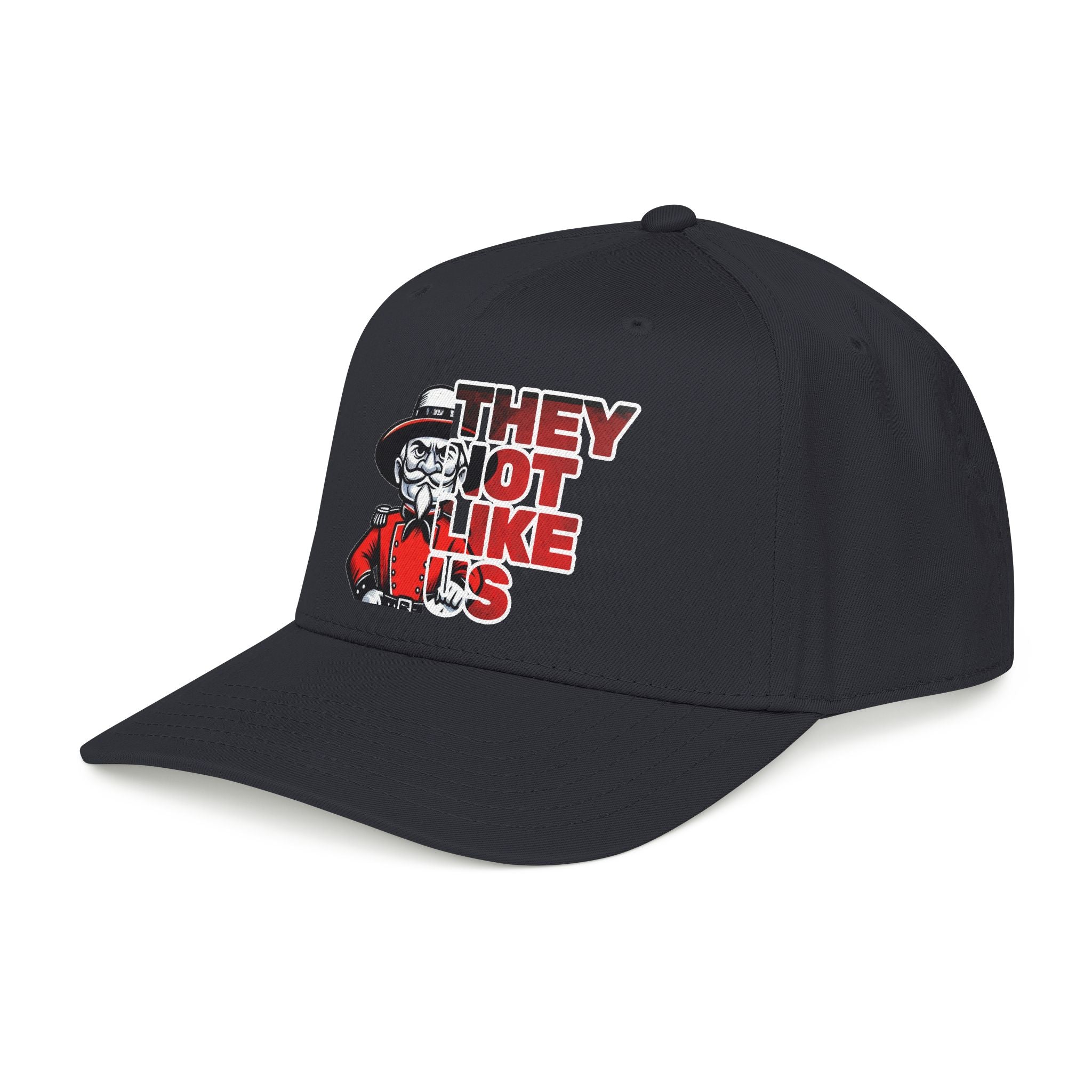 Rebel-They Not Like Us -Hat Bold Graphic Cap, Unisex Rebel Baseball Hat,  Low Profile Baseball Cap, Sports, Gift for Him/Her