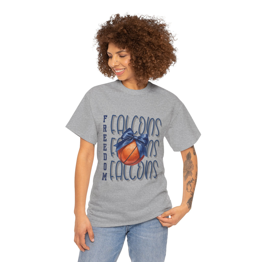 Freedom Falcon Basketball T-Shirt | Team Mascot Sports Tee