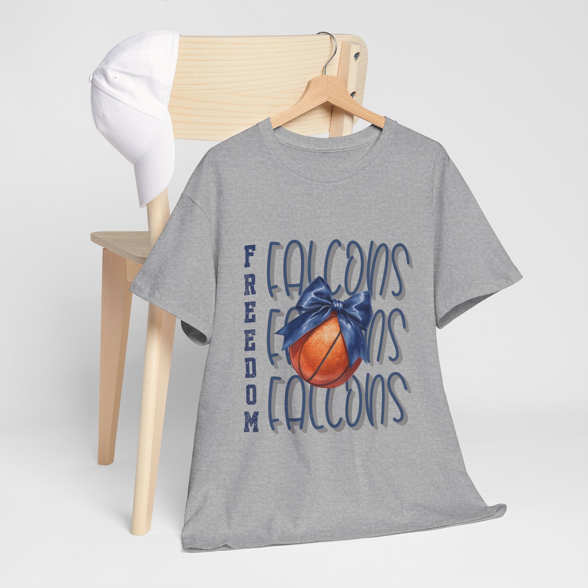 Freedom Falcon Basketball T-Shirt | Team Mascot Sports Tee
