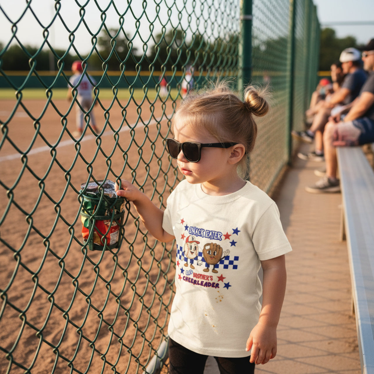 'Snack Eater’ Baseball Shirt —Toddler Tee