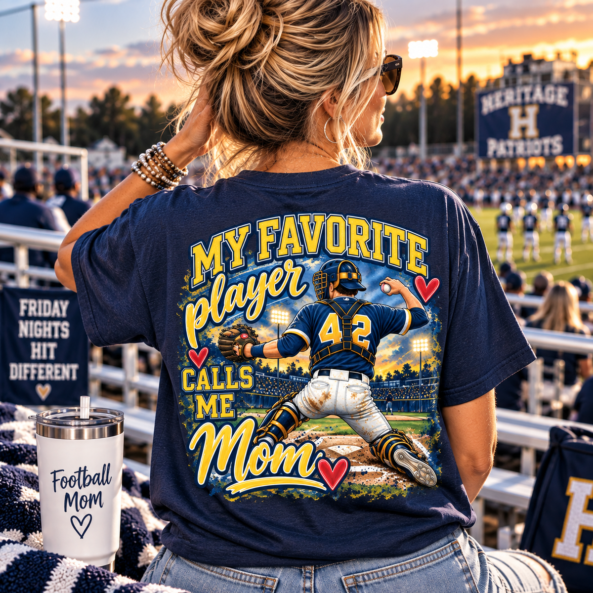 Baseball Mom Tee, Catchers Mom Tee My Favorite Player Shirt,Vintage Baseball Apparel, Gift for Her