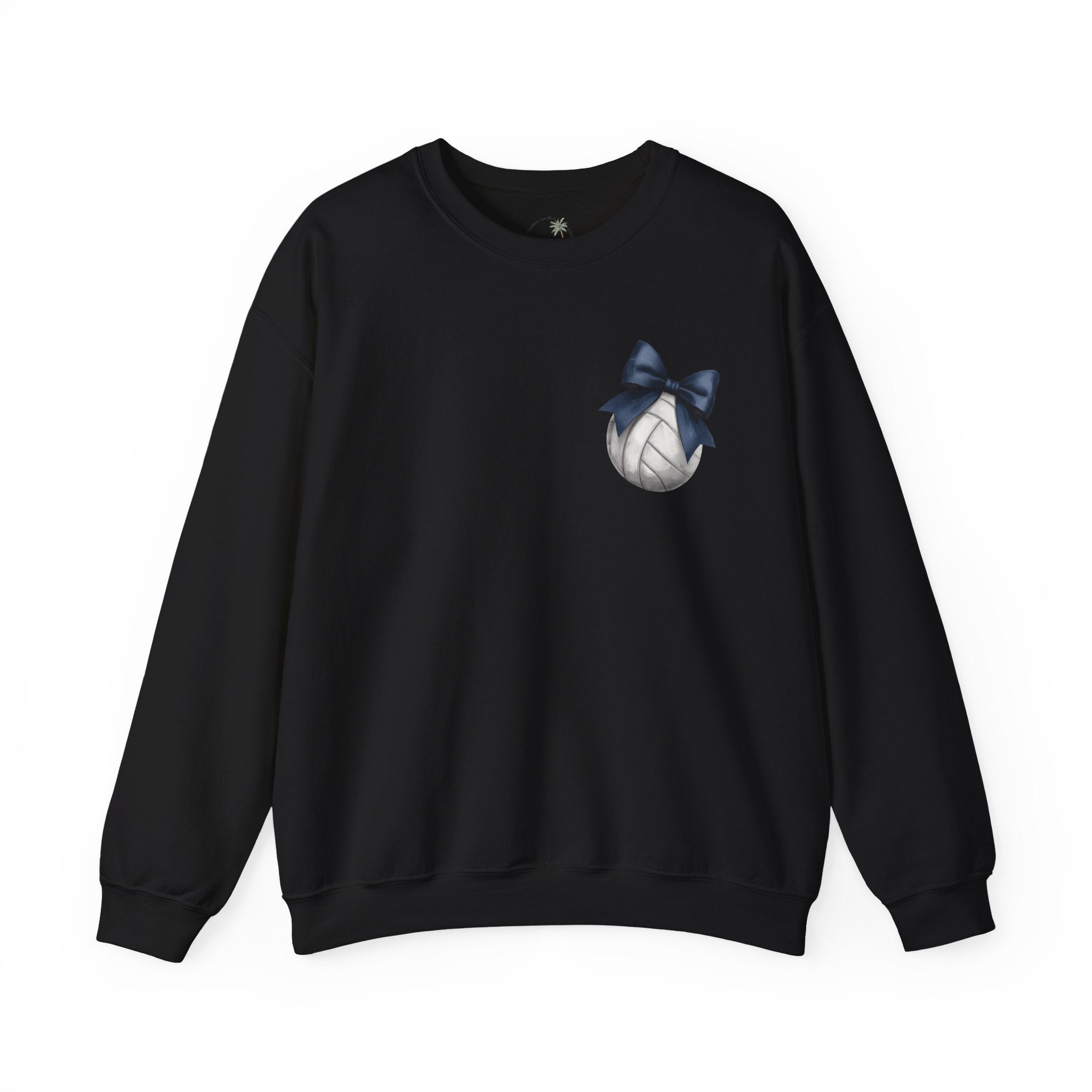 Falcons Freedom with Navy Bow Crewneck Sweatshirt