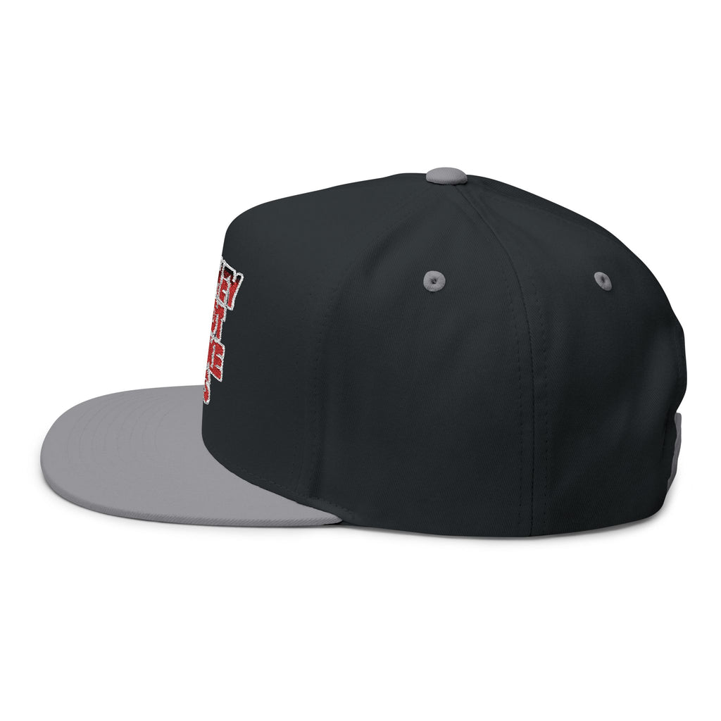 Rebels They Not Like Us Flat Bill Cap (Embroidery)