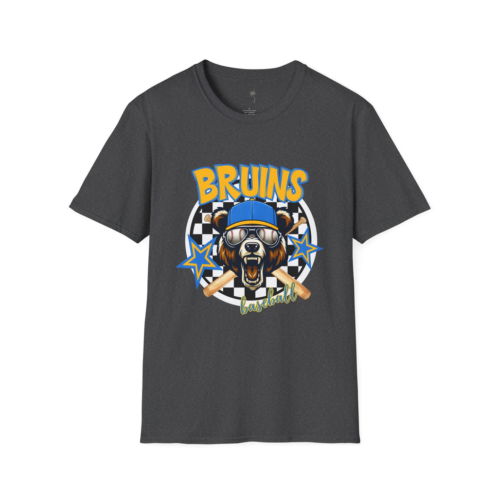 Bruins Bear Baseball T-Shirt | Vintage Mascot, Baseball Bats