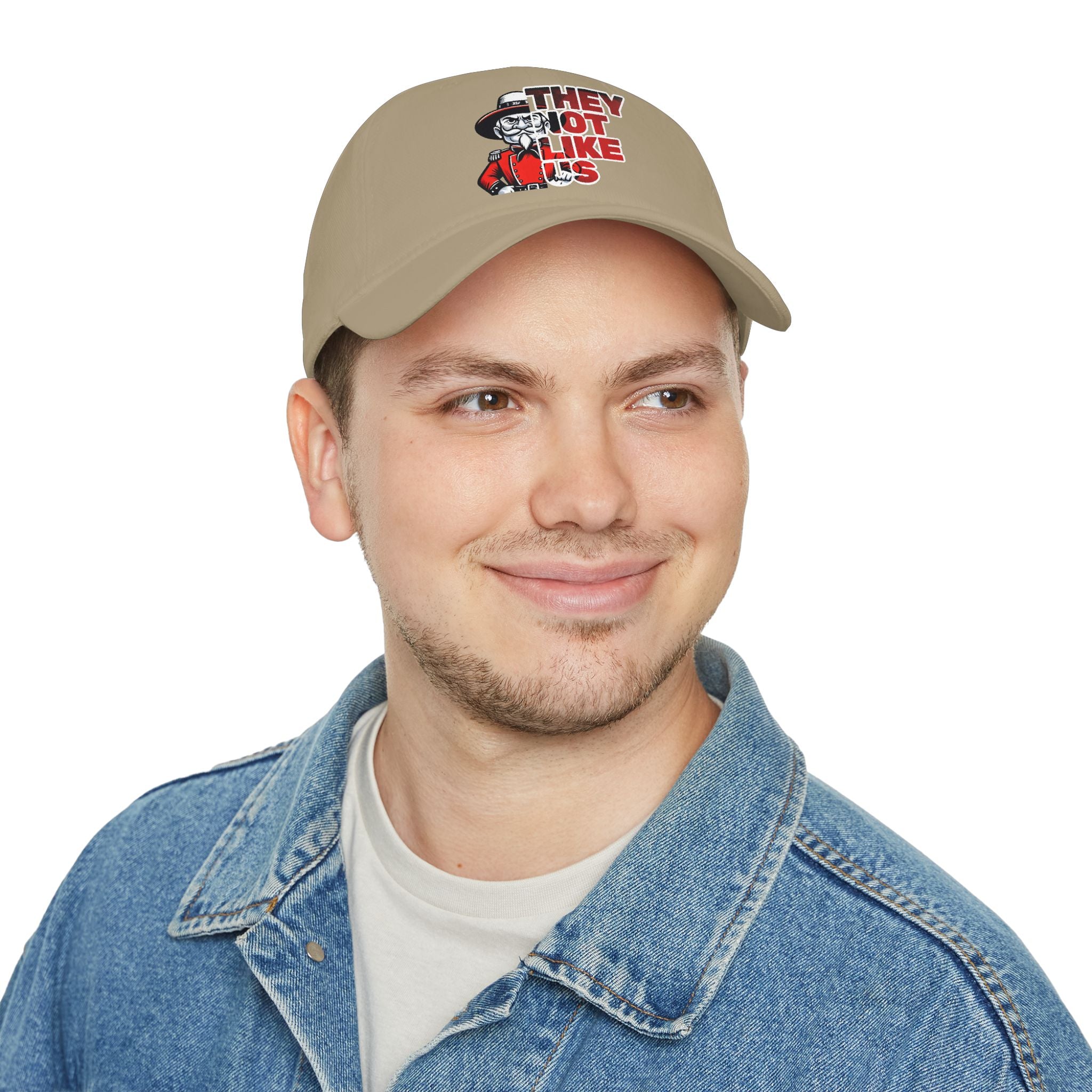 They Not Like Us Rebel Hat Bold Graphic Cap, Unisex Rebel Baseball Hat,  Low Profile Baseball Cap, Sports, Gift for Him/Her