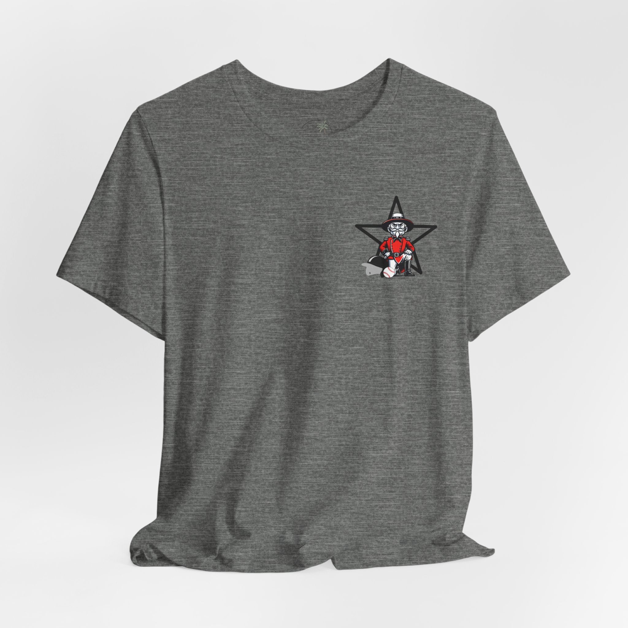 Rebel Baseball Tee, Unisex Short Sleeve Shirt, Graphic T-Shirt, Sporty Apparel, Casual Wear, Gift for Fans
