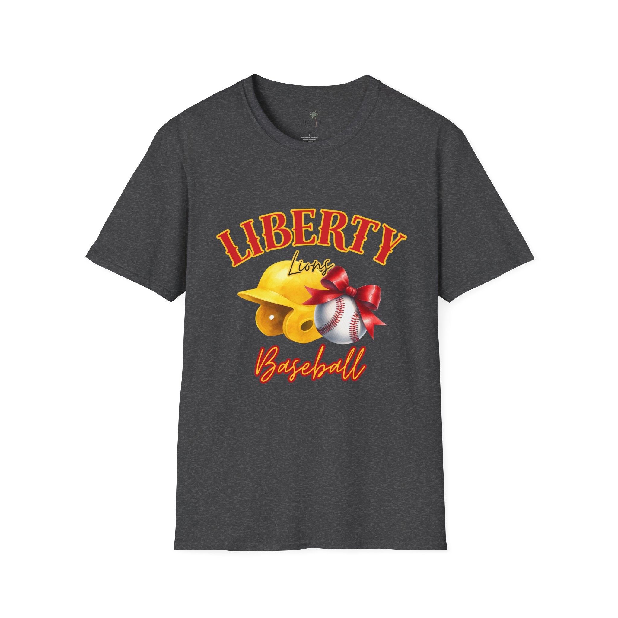 Liberty Lions Baseball T-Shirt — Adult Team Spirit Tee