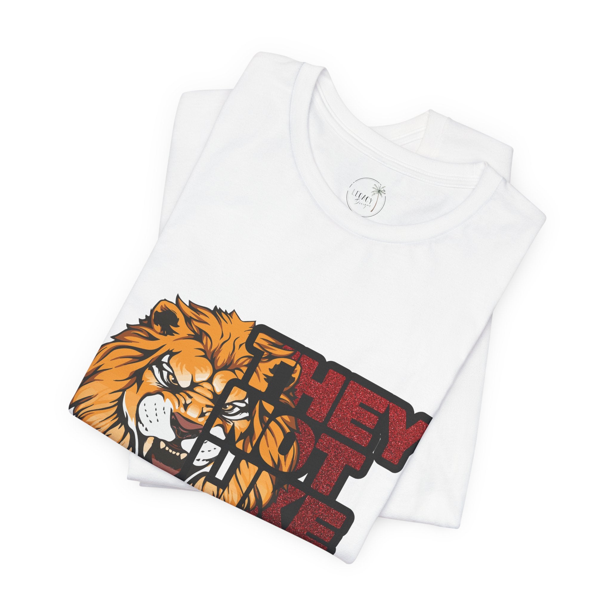 Lion They Not Like Us T-Shirt | Bold Graphic Tee | Sports Fan Pride Shirt | Liberty Lions Tee | Game Day Outfit
