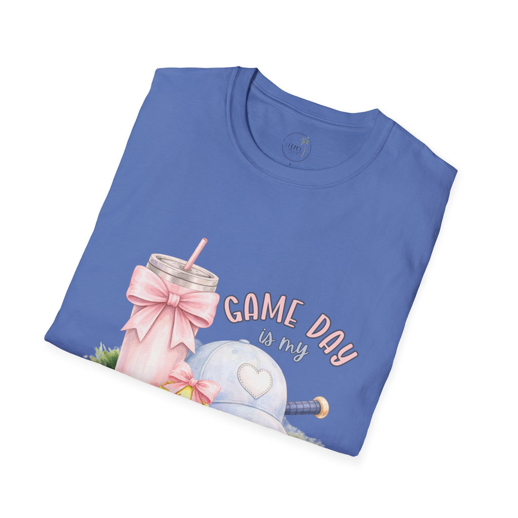 Softball Game Day is my Favorite T-Shirt | Baseball Cap, Cute Sports Design