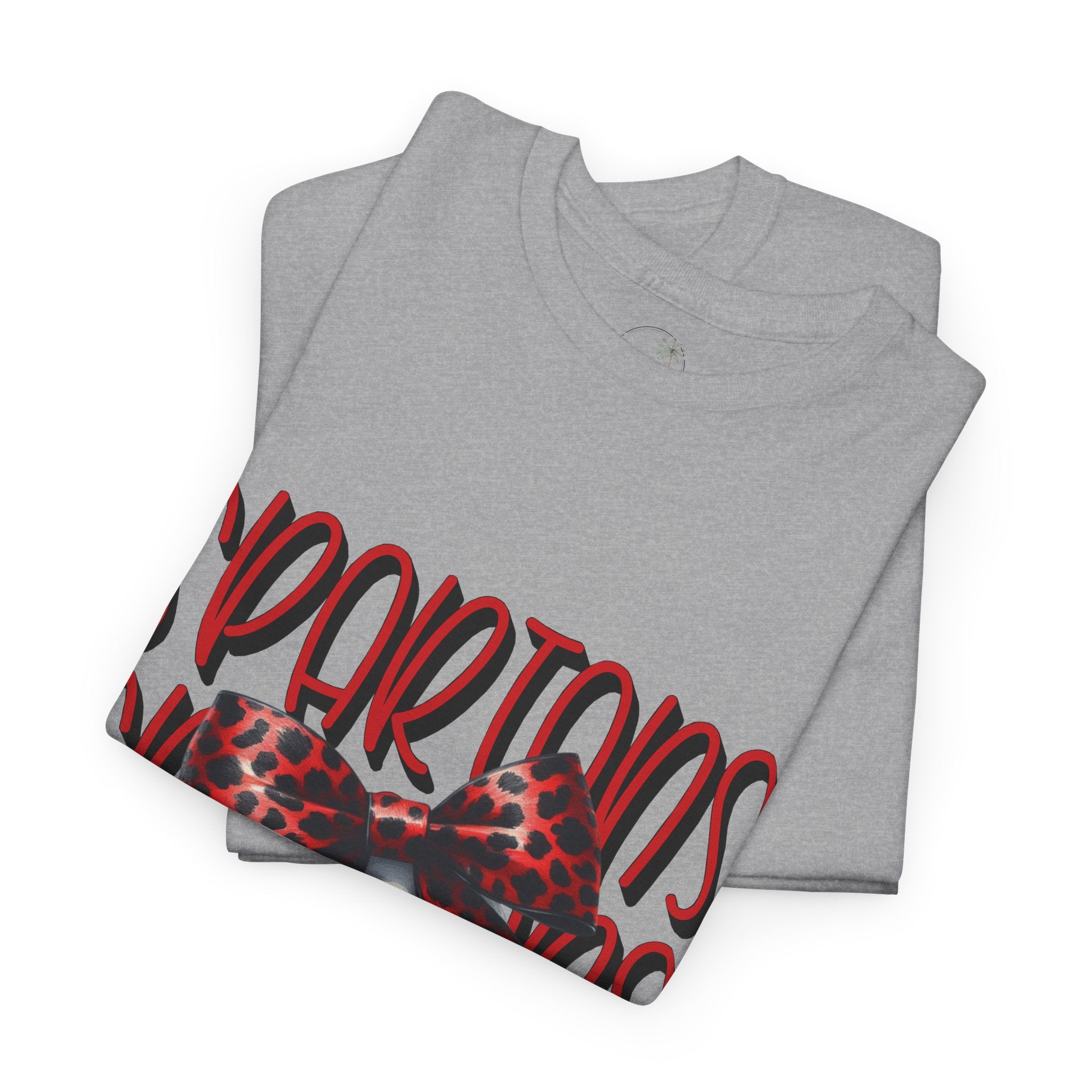Spartans Baseball Tee | Leopard Bow Baseball Graphic
