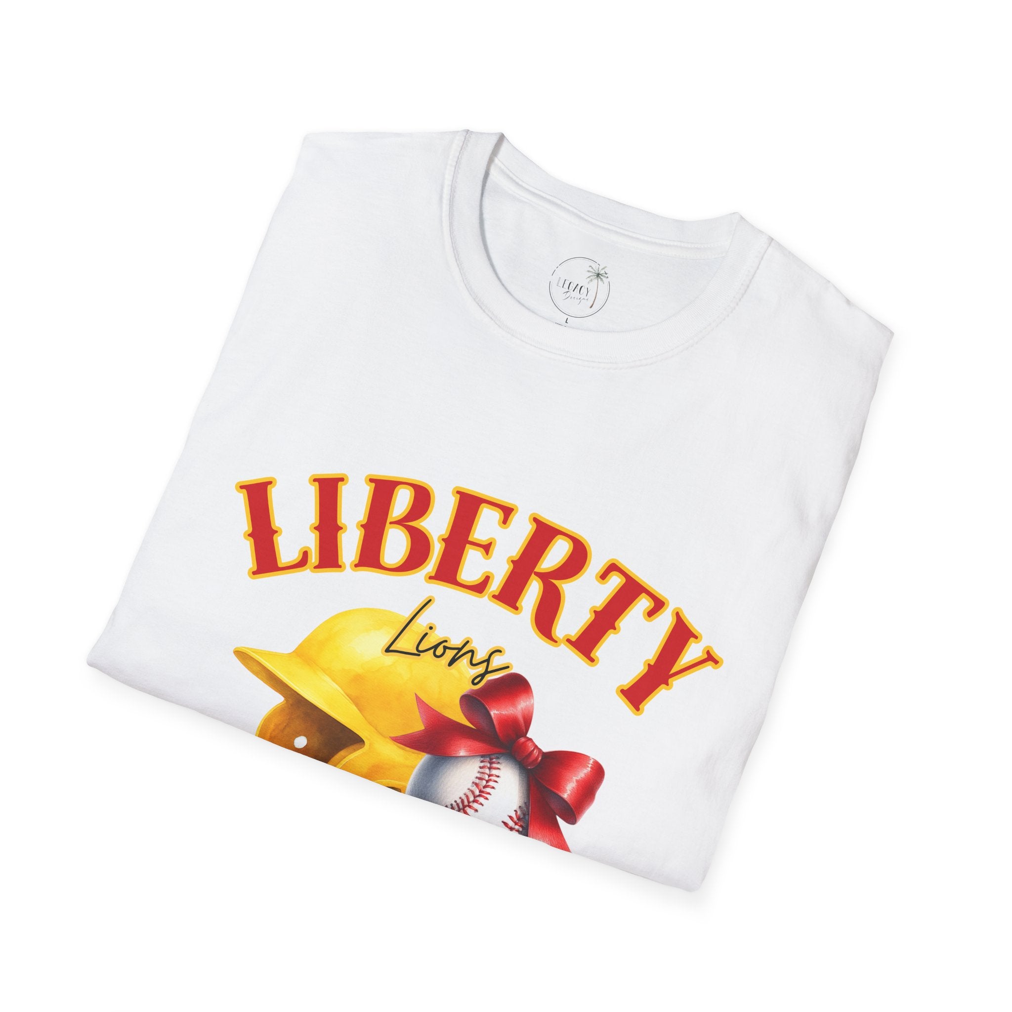 Liberty Lions Baseball T-Shirt — Adult Team Spirit Tee