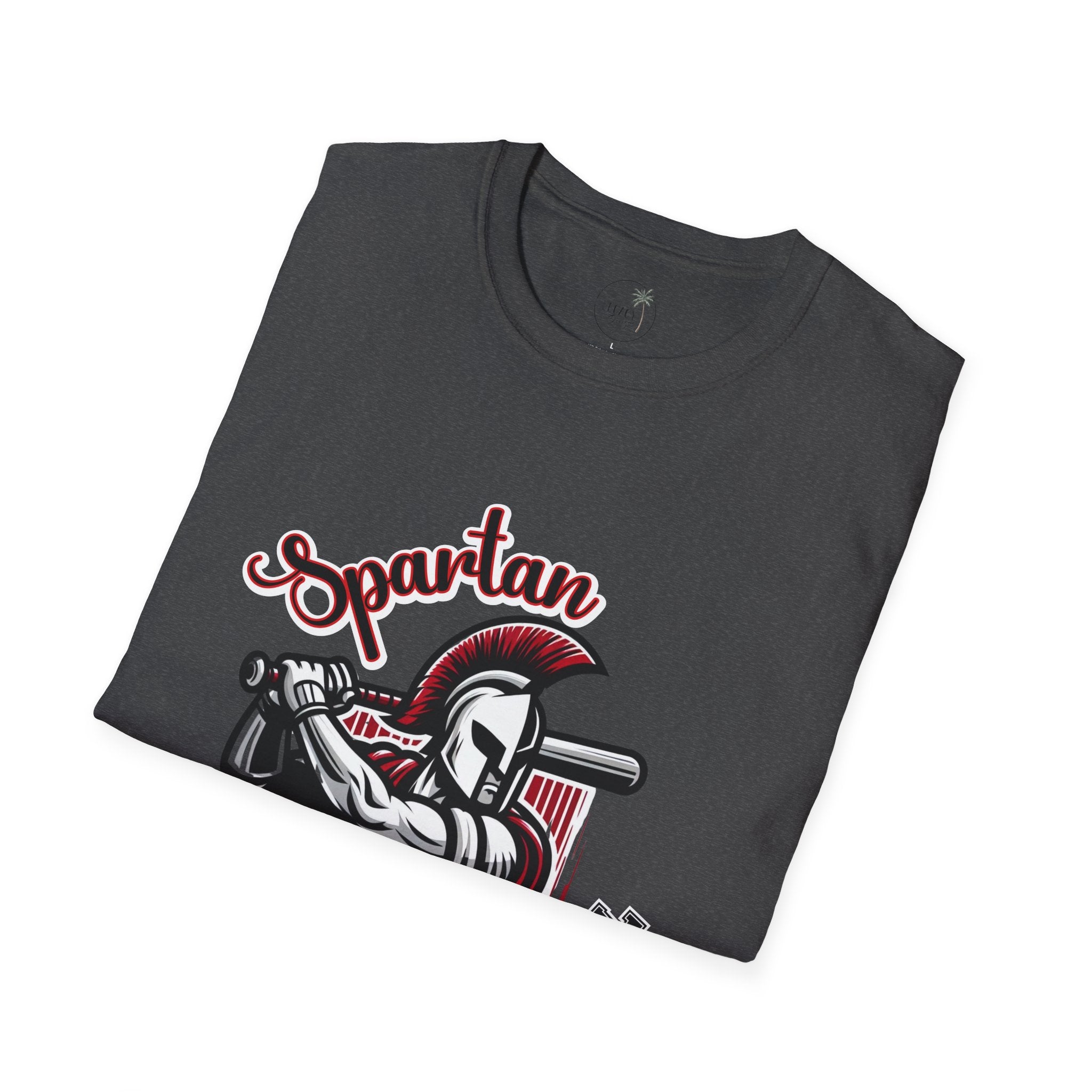 Spartan Baseball T-Shirt | Spartan Helmet Batter Sports Shirt