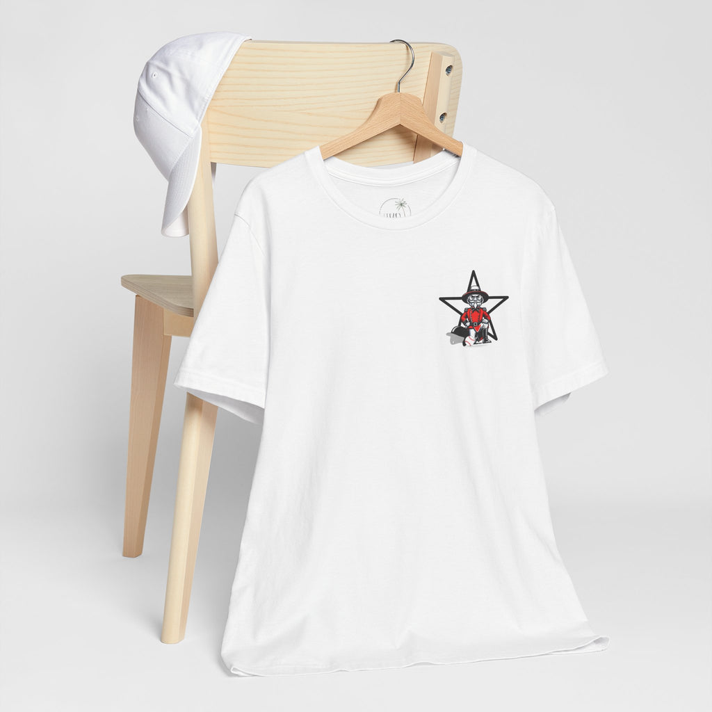 Rebel Baseball Tee, Unisex Short Sleeve Shirt, Graphic T-Shirt, Sporty Apparel, Casual Wear, Gift for Fans