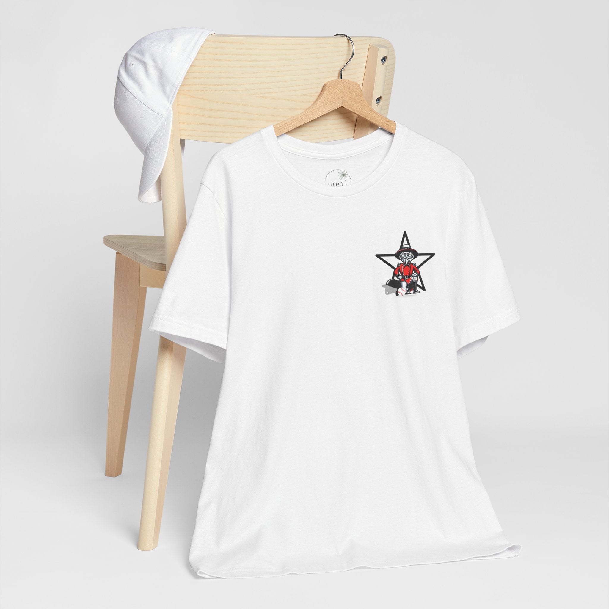 Rebel Baseball Tee, Unisex Short Sleeve Shirt, Graphic T-Shirt, Sporty Apparel, Casual Wear, Gift for Fans
