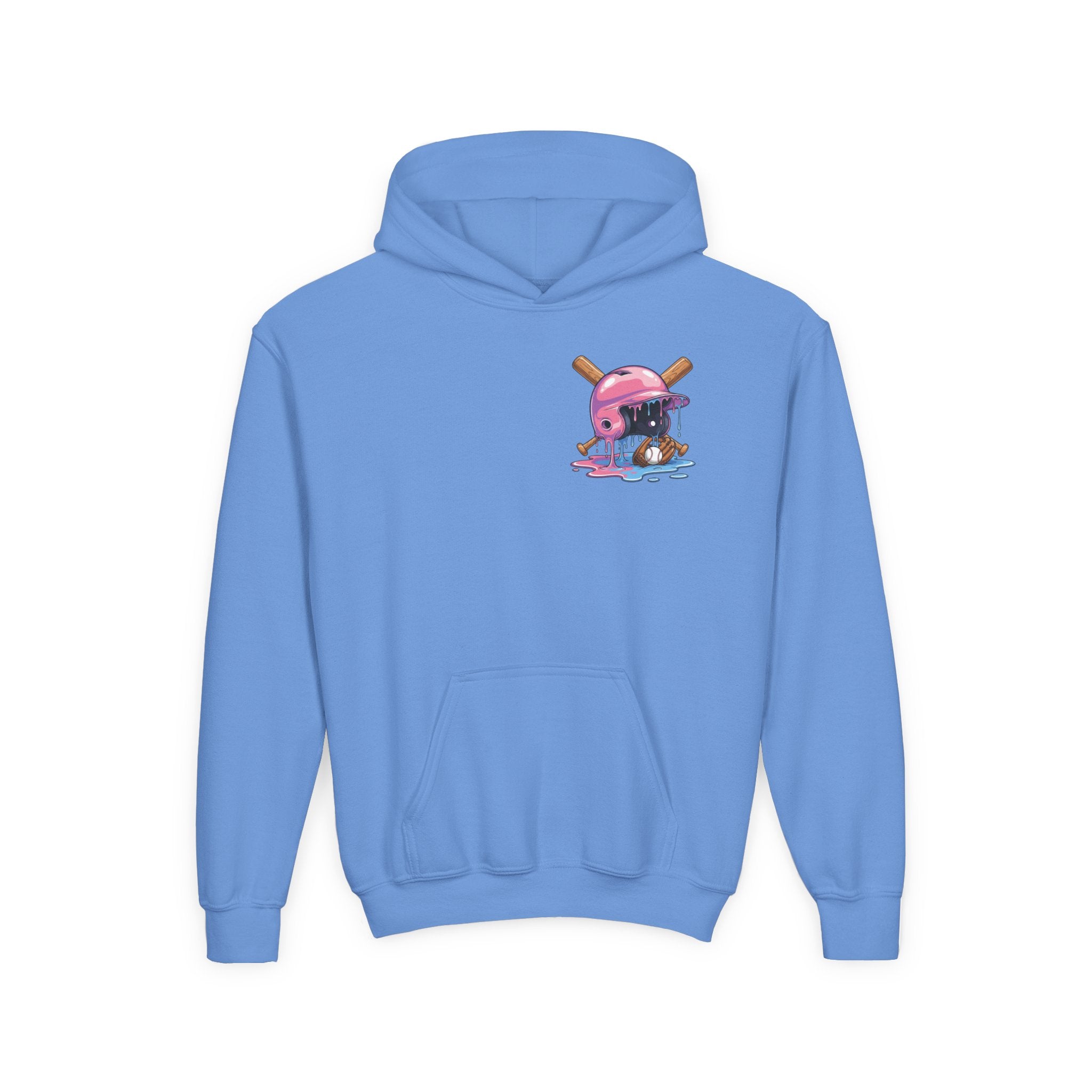 Respect the Drip Baseball Hoodie | Dripping Baseball Helmet Design