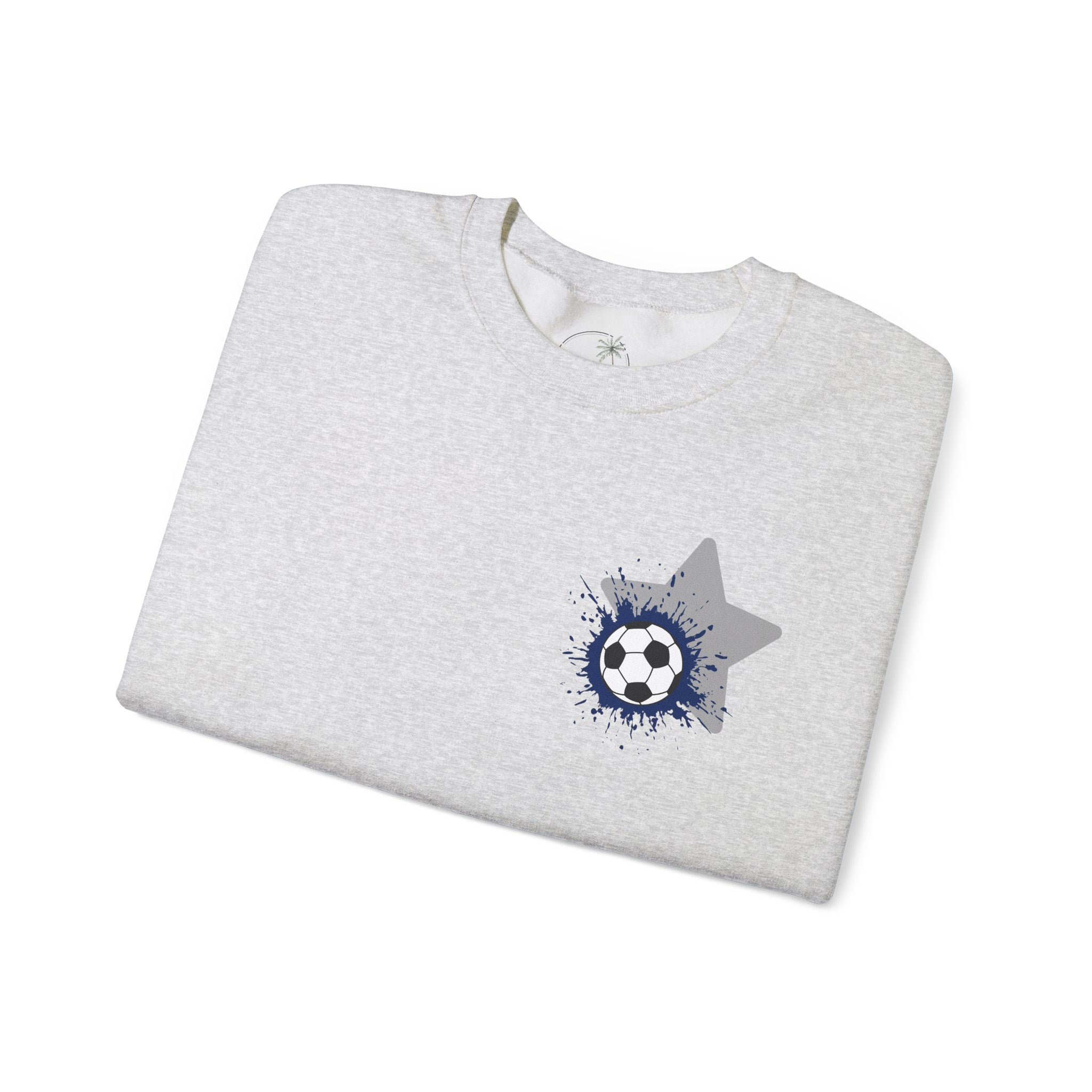 Freedom Falcons Soccer Player Crewneck Sweatshirt | My Favorite Player Back Print