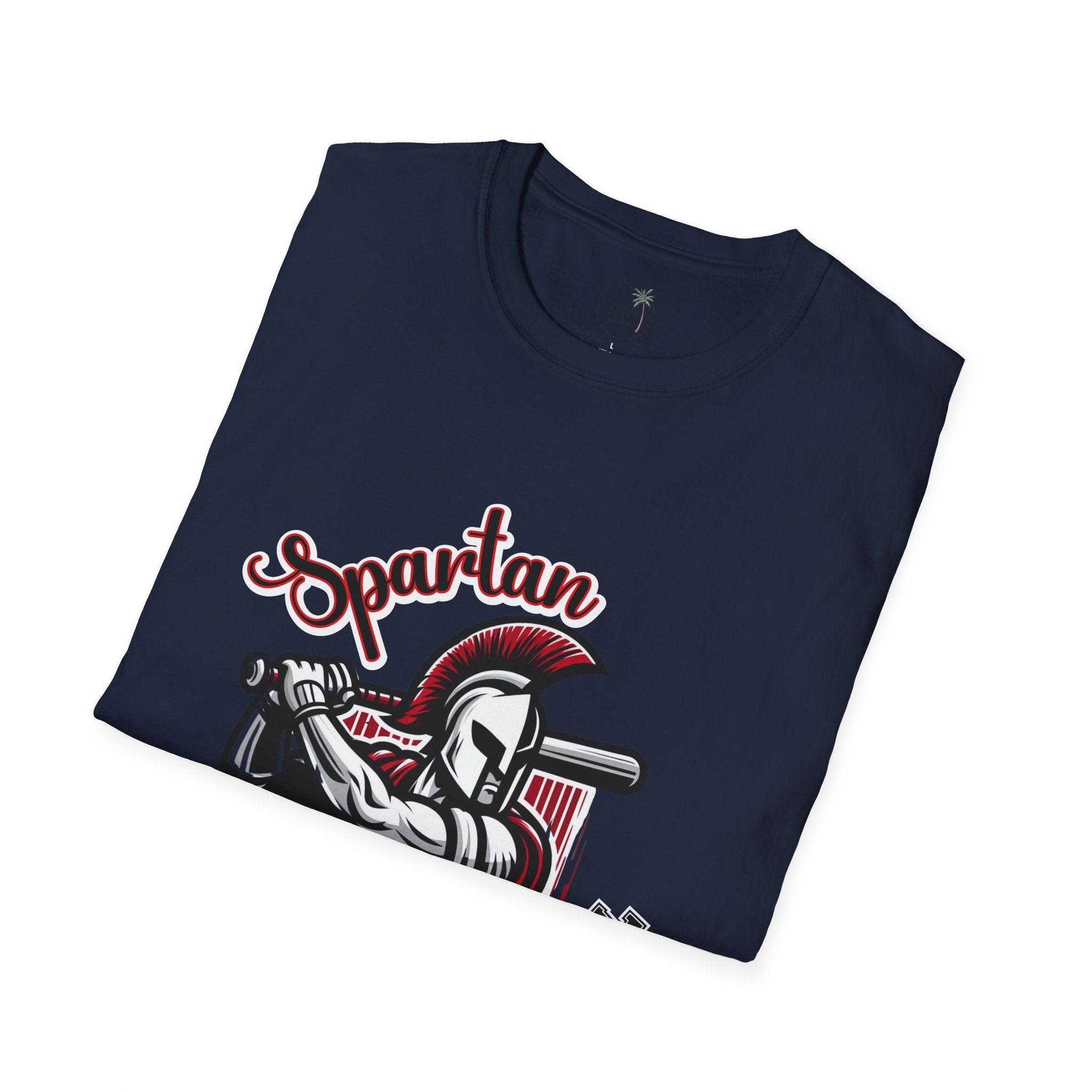 Spartan Baseball T-Shirt | Spartan Helmet Batter Sports Shirt