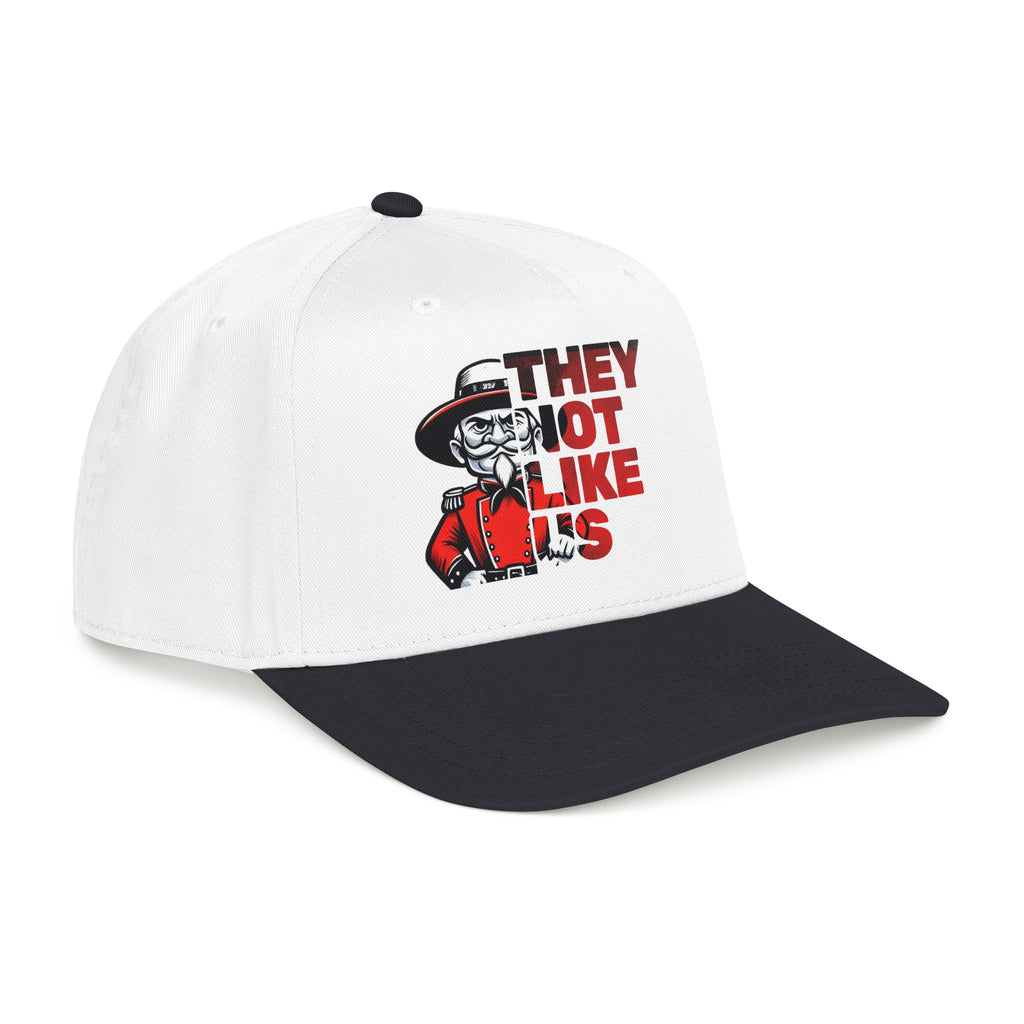 Rebel-They Not Like Us -Hat Bold Graphic Cap, Unisex Rebel Baseball Hat,  Low Profile Baseball Cap, Sports, Gift for Him/Her